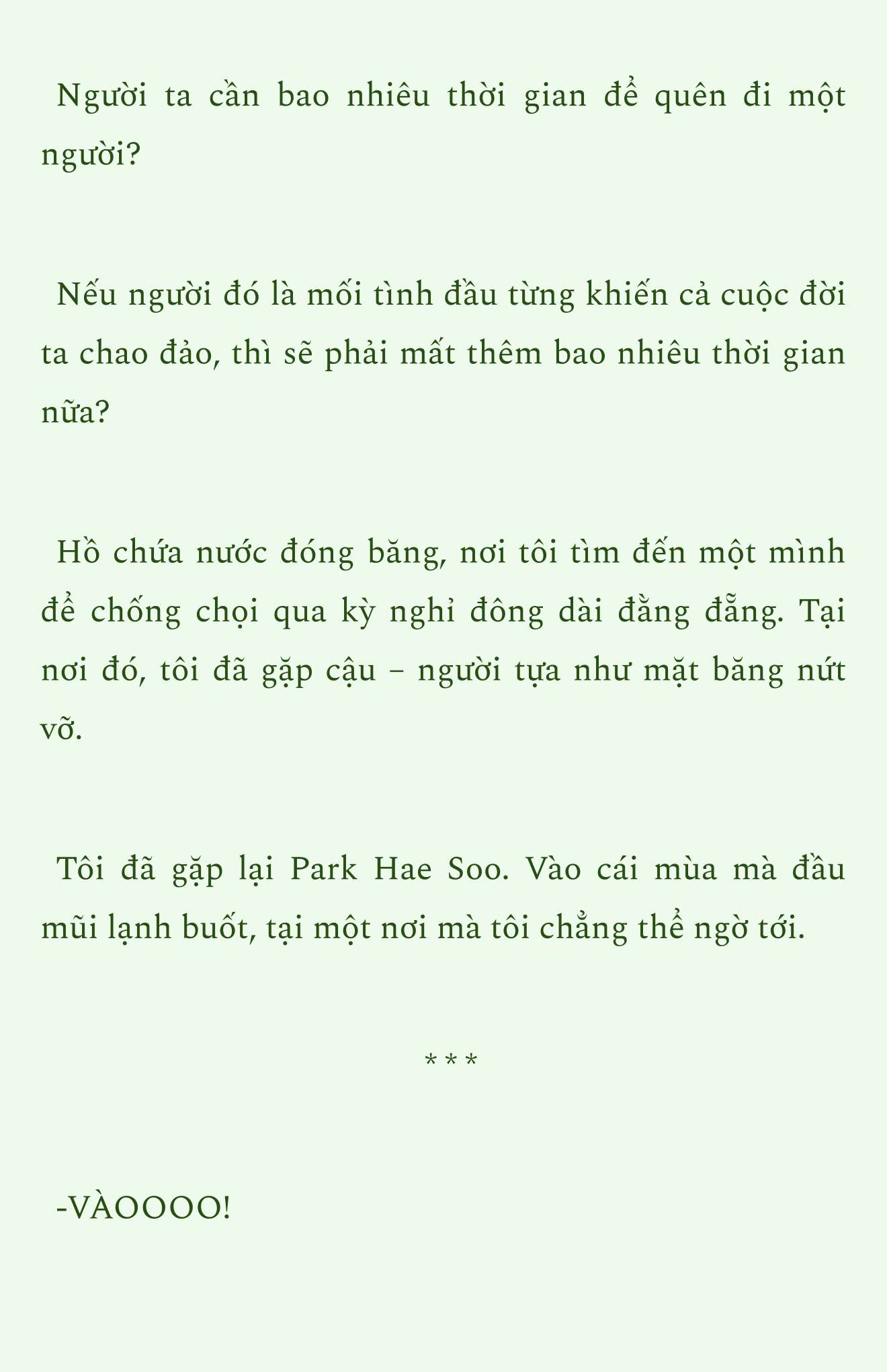 [Novel] Kỳ Nghỉ Đông (Winter Break) Chapter 1 - Trang 3