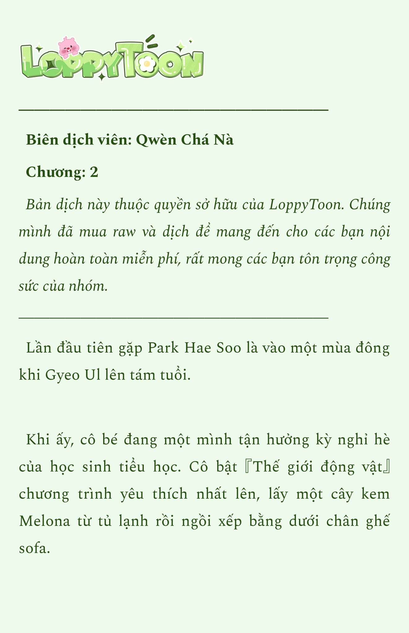 [Novel] Kỳ Nghỉ Đông (Winter Break) Chapter 2 - Trang 2