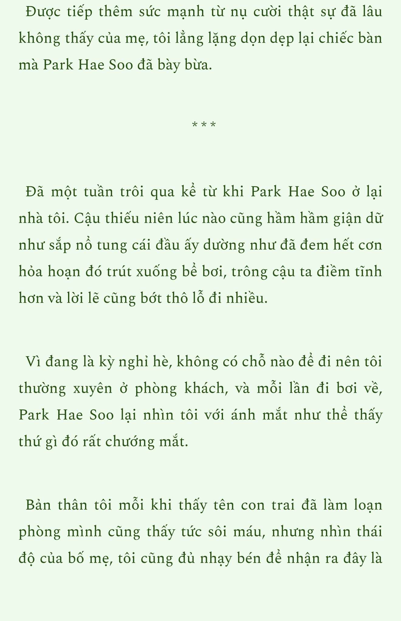 [Novel] Kỳ Nghỉ Đông (Winter Break) Chapter 3 - Trang 8