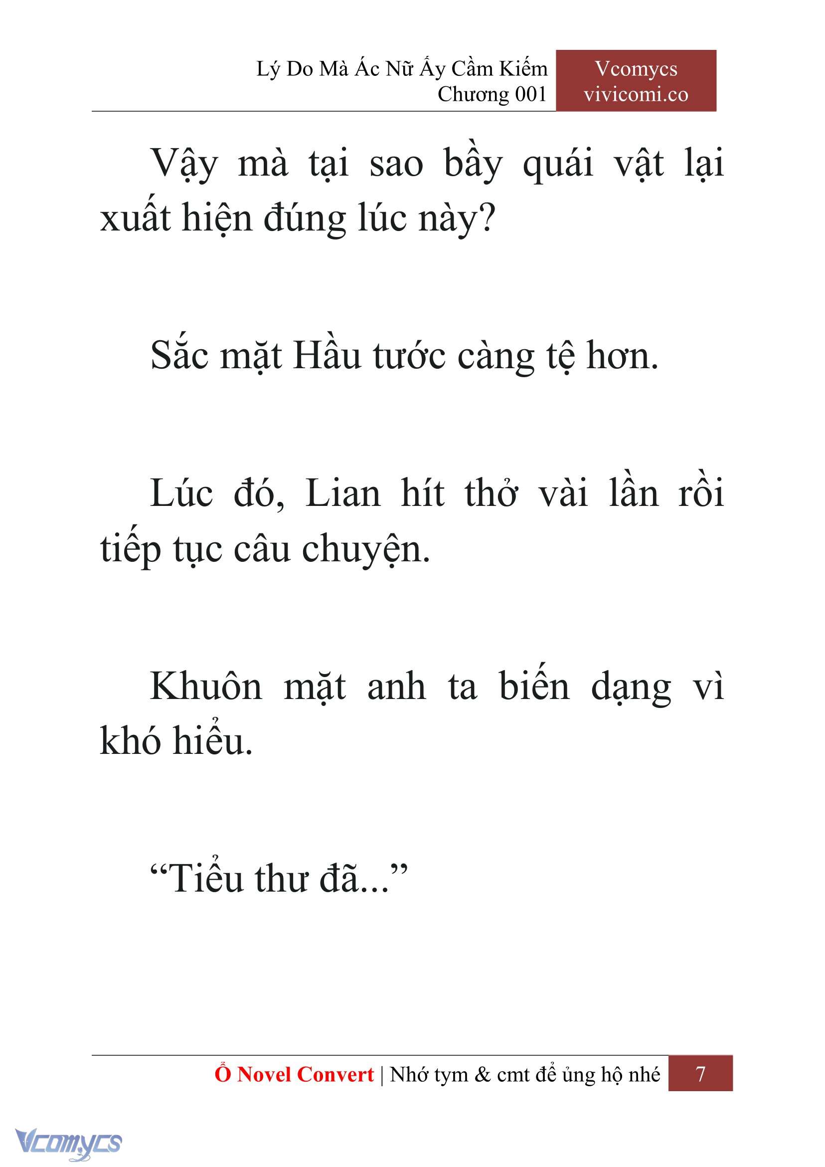 [Novel] Lý Do Mà Ác Nữ Ấy Cầm Kiếm Chapter 1 - Trang 10