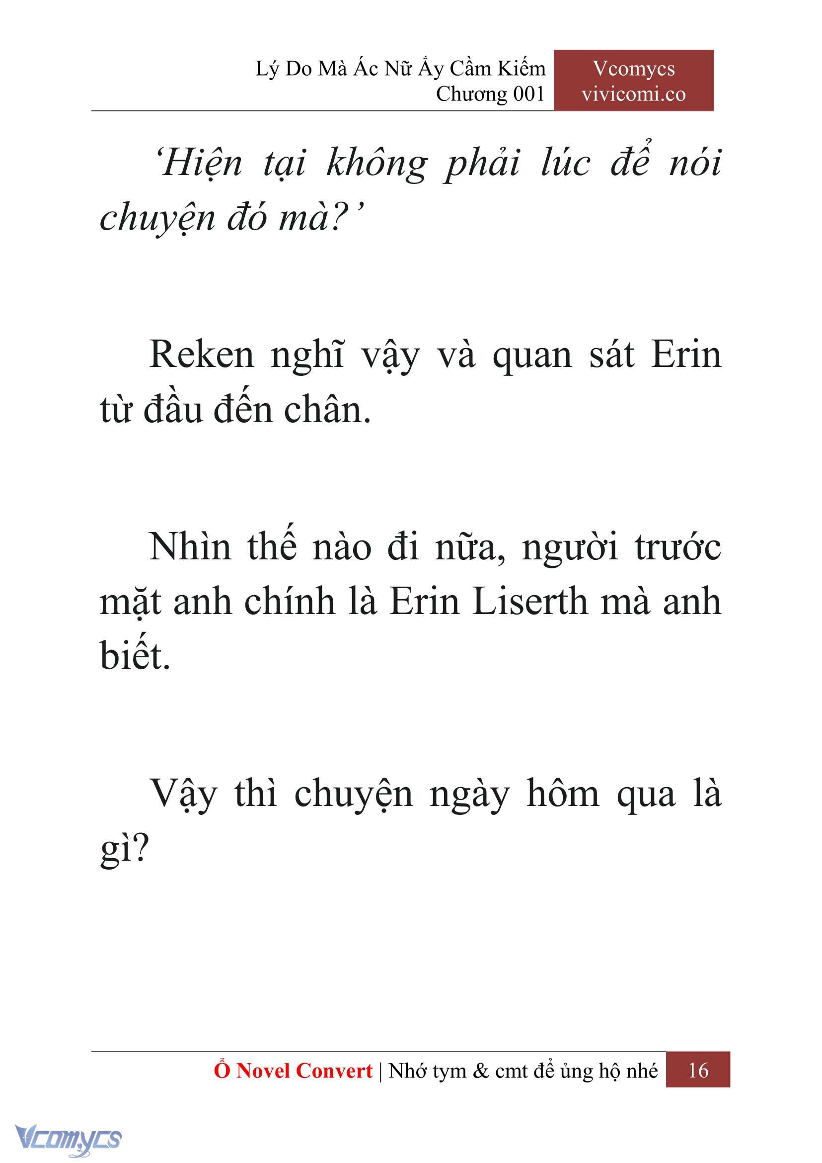 [Novel] Lý Do Mà Ác Nữ Ấy Cầm Kiếm Chapter 1 - Trang 19