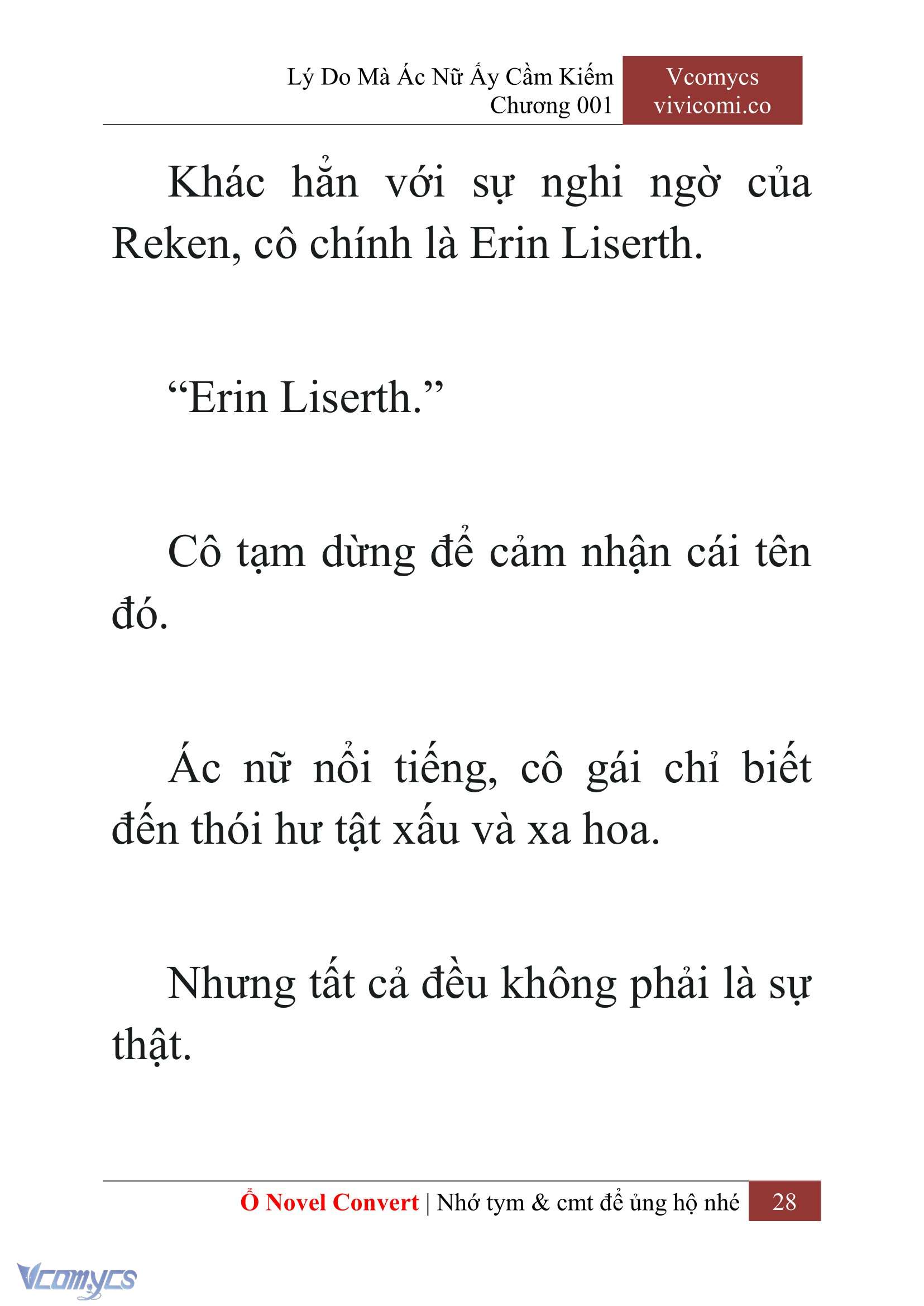 [Novel] Lý Do Mà Ác Nữ Ấy Cầm Kiếm Chapter 1 - Trang 31