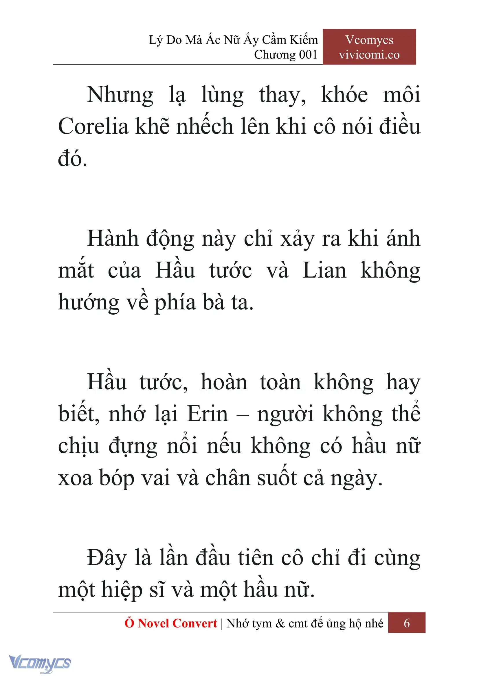 [Novel] Lý Do Mà Ác Nữ Ấy Cầm Kiếm Chapter 1 - Trang 9