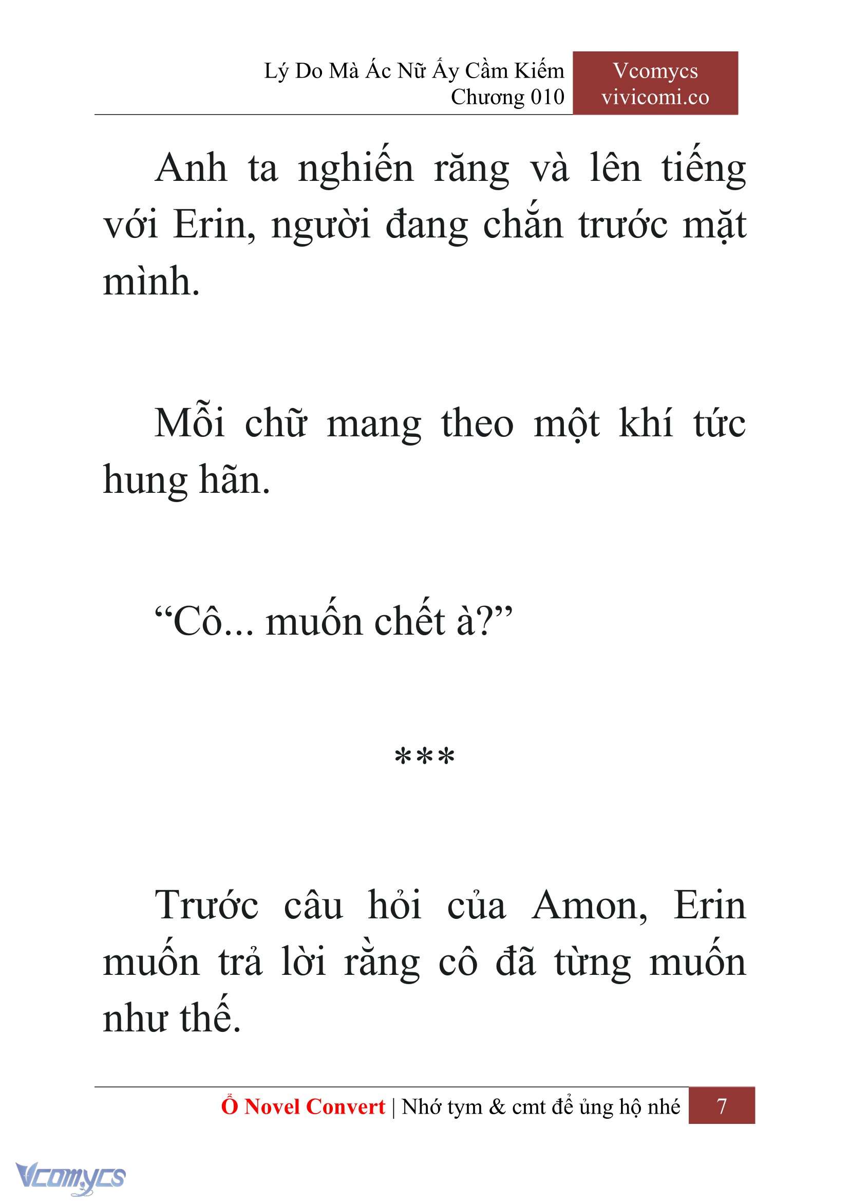 [Novel] Lý Do Mà Ác Nữ Ấy Cầm Kiếm Chapter 10 - Trang 10