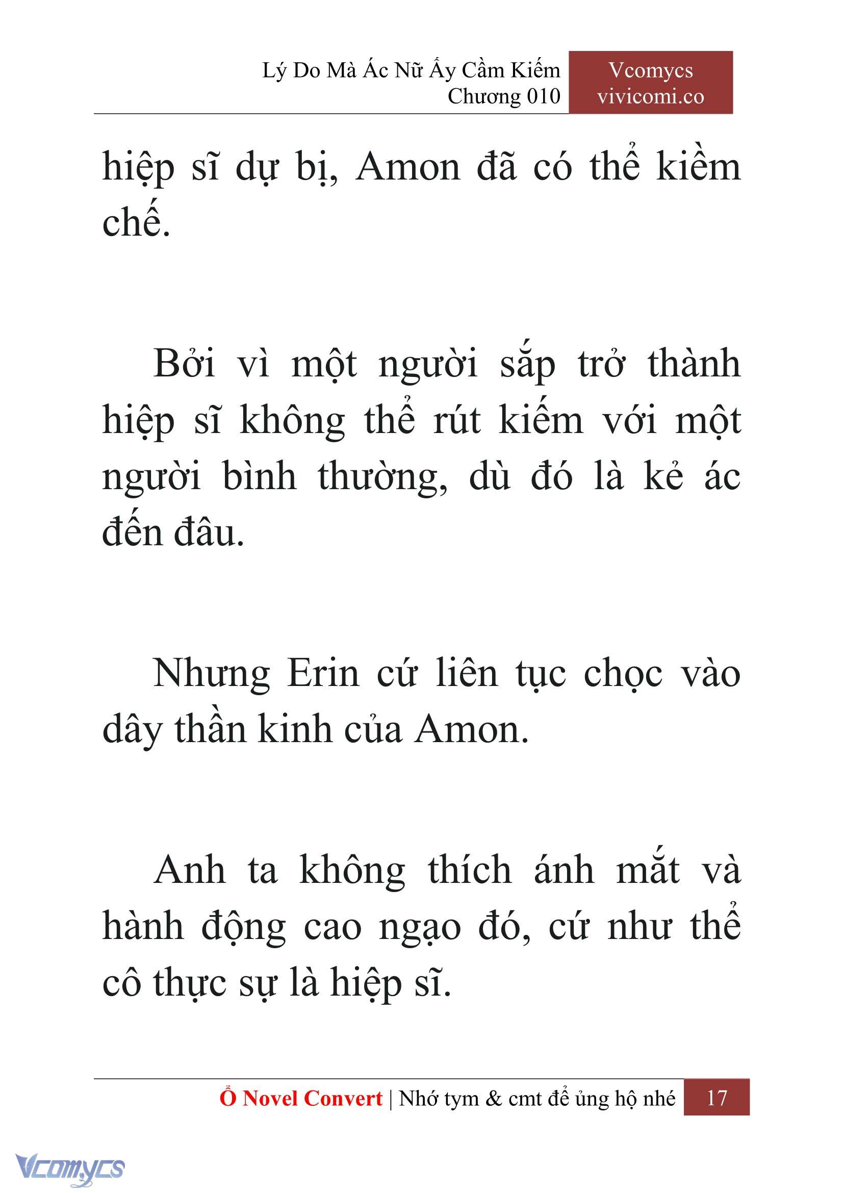 [Novel] Lý Do Mà Ác Nữ Ấy Cầm Kiếm Chapter 10 - Trang 20