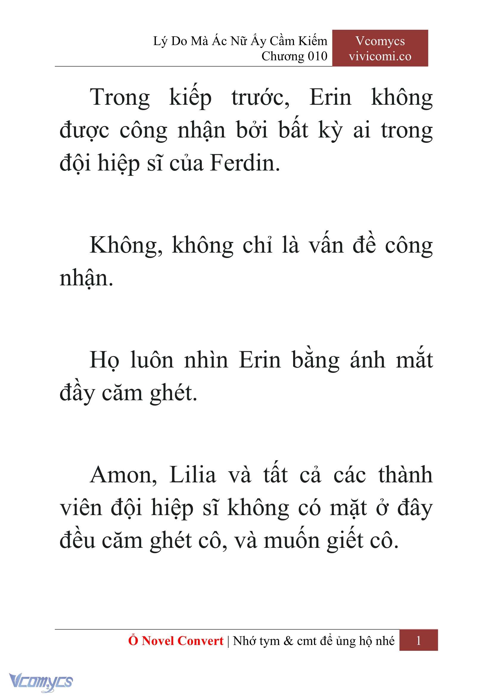 [Novel] Lý Do Mà Ác Nữ Ấy Cầm Kiếm Chapter 10 - Trang 4