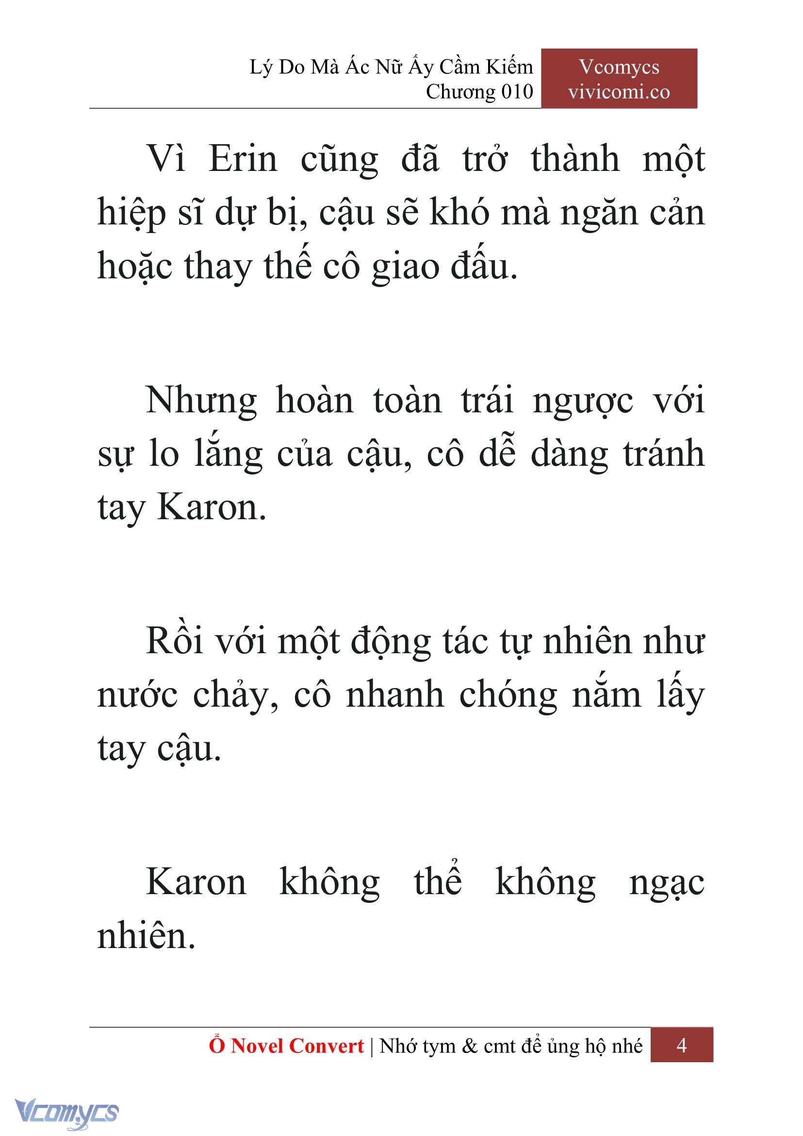 [Novel] Lý Do Mà Ác Nữ Ấy Cầm Kiếm Chapter 10 - Trang 7