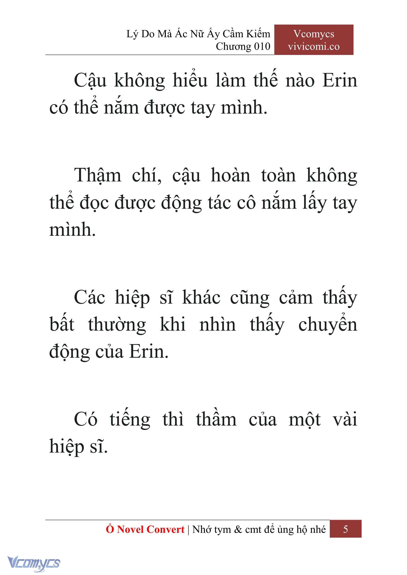 [Novel] Lý Do Mà Ác Nữ Ấy Cầm Kiếm Chapter 10 - Trang 8