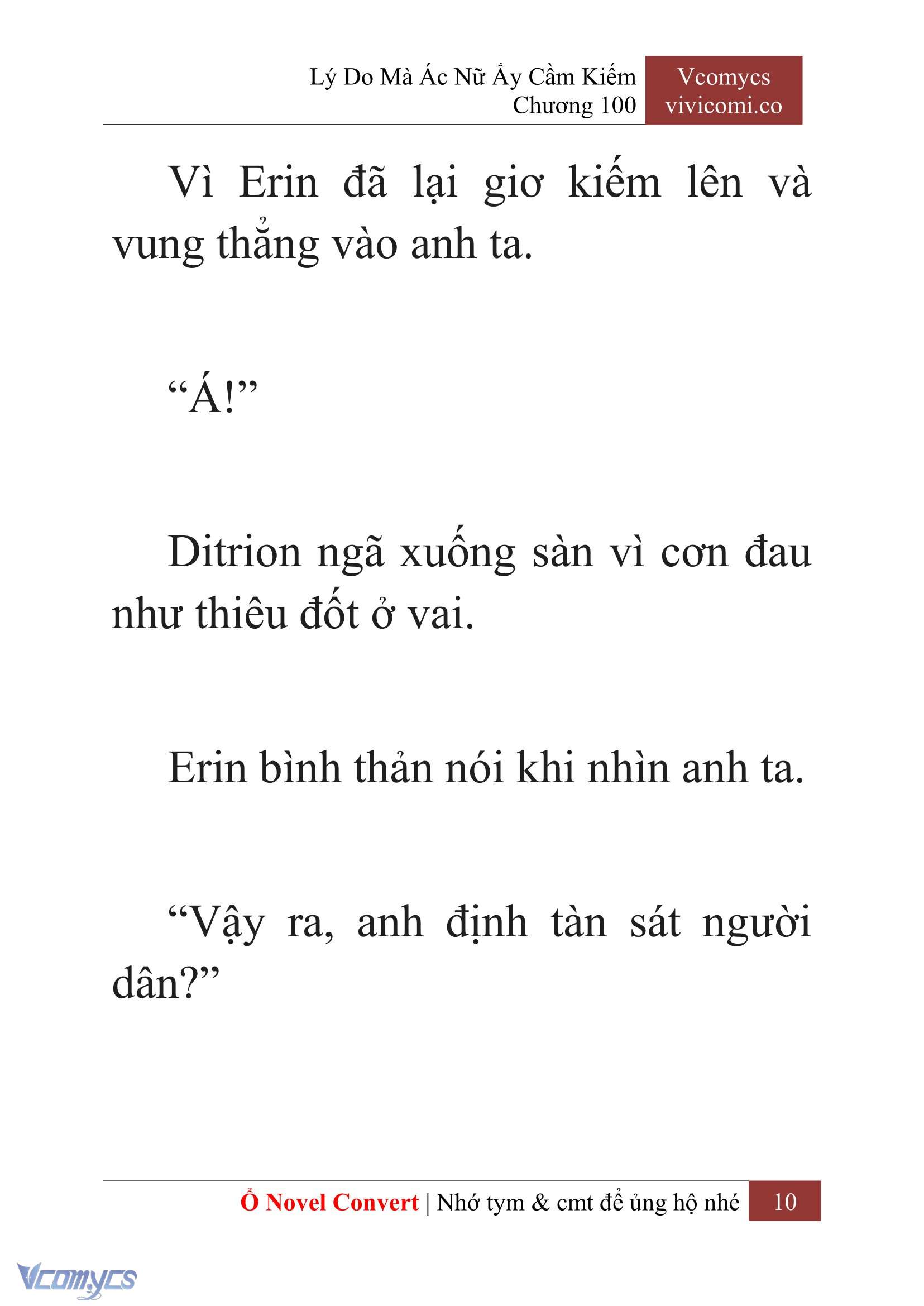 [Novel] Lý Do Mà Ác Nữ Ấy Cầm Kiếm Chapter 100 - Trang 13