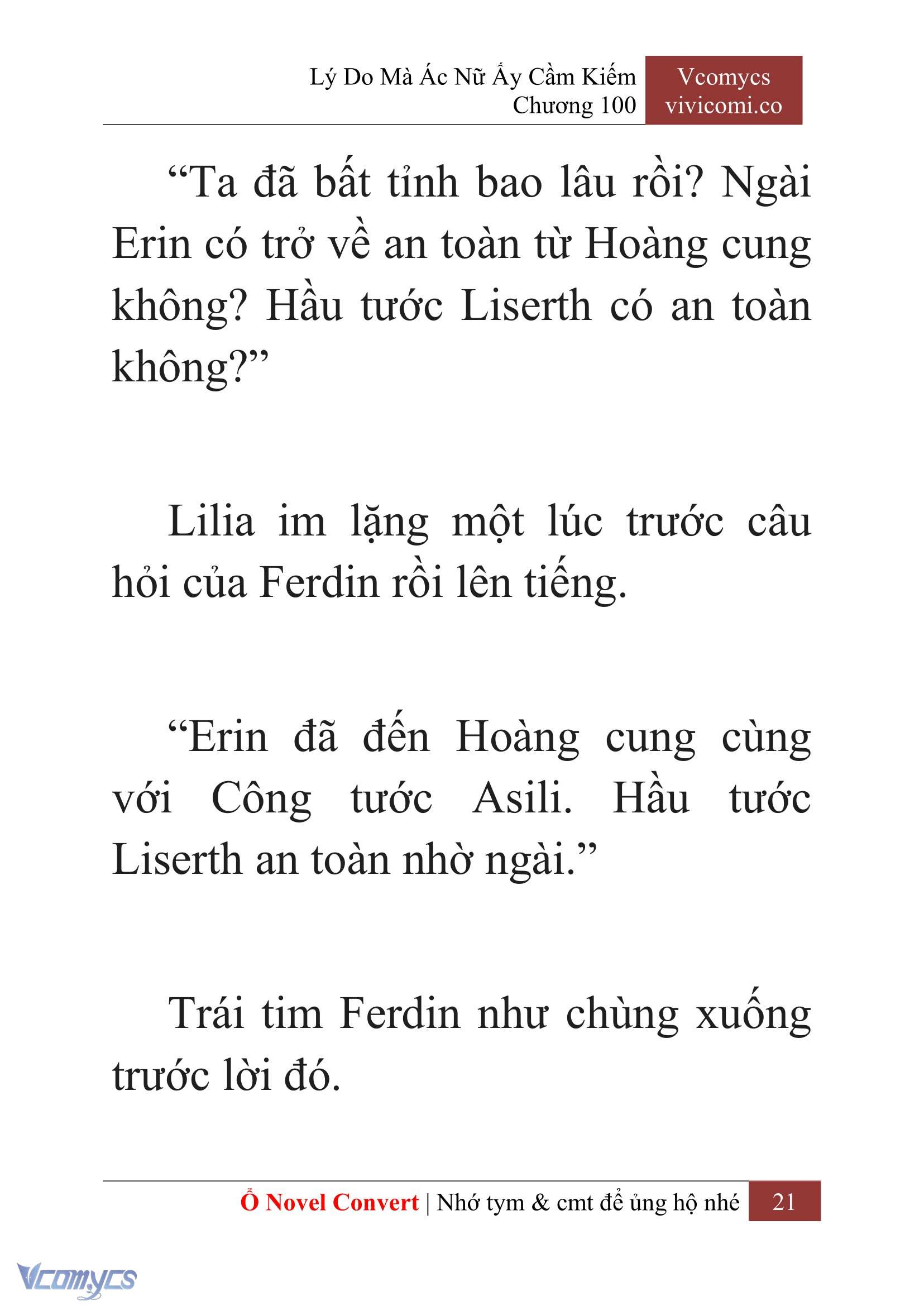 [Novel] Lý Do Mà Ác Nữ Ấy Cầm Kiếm Chapter 100 - Trang 24