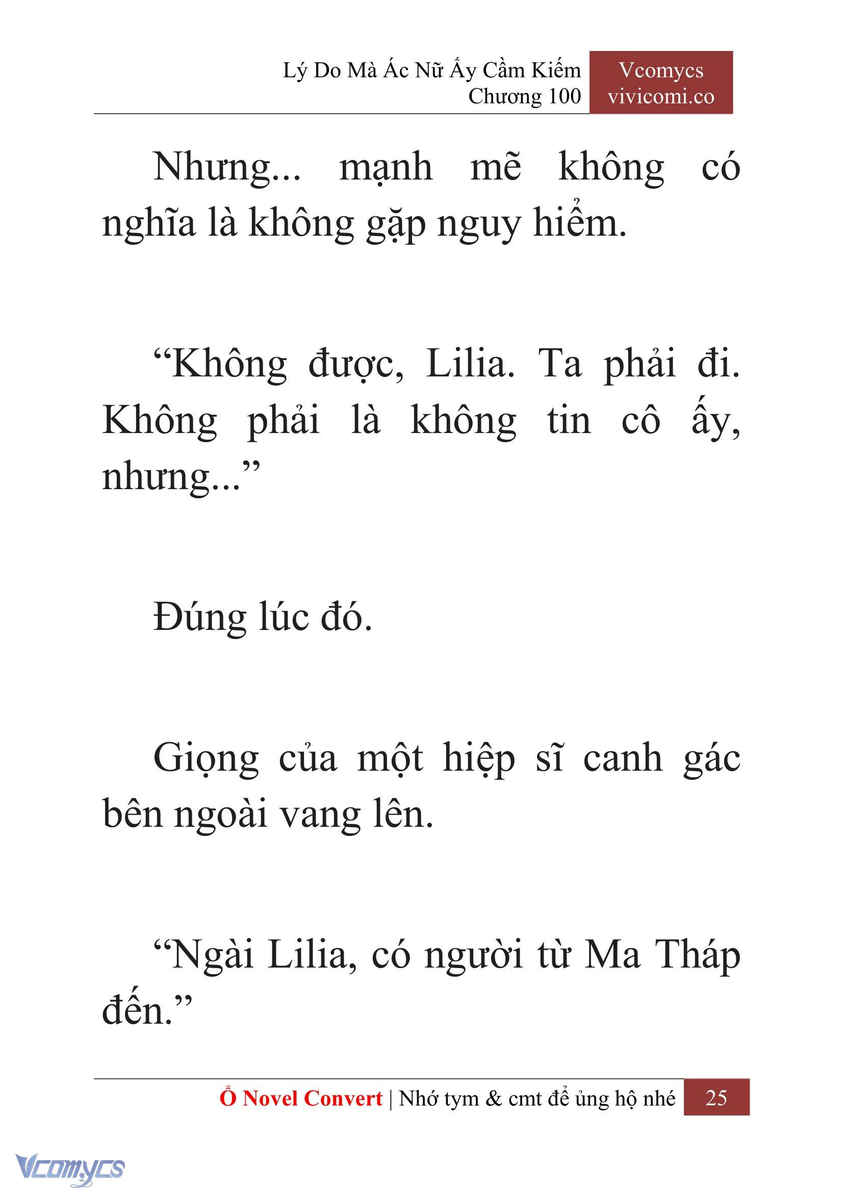 [Novel] Lý Do Mà Ác Nữ Ấy Cầm Kiếm Chapter 100 - Trang 28