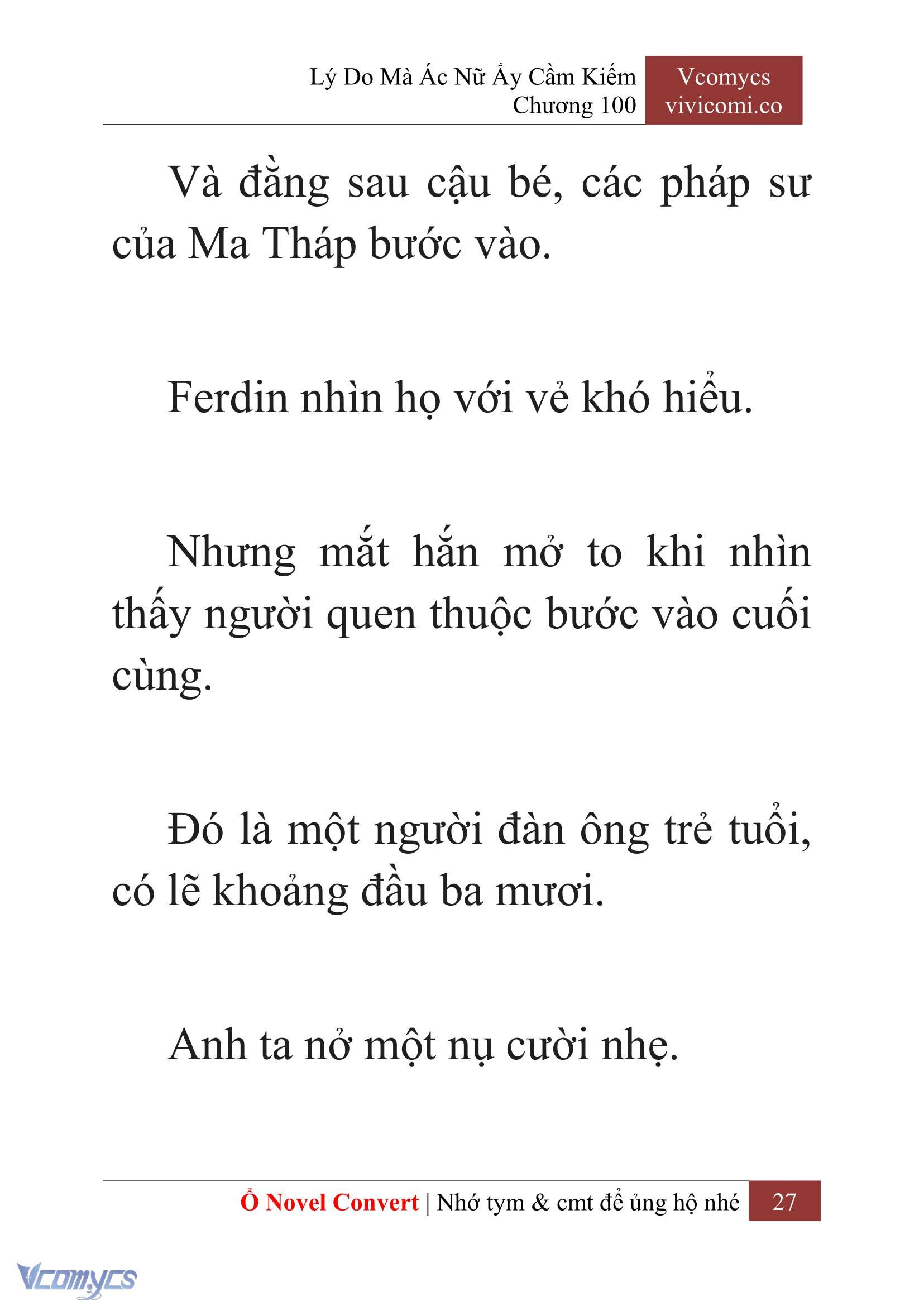 [Novel] Lý Do Mà Ác Nữ Ấy Cầm Kiếm Chapter 100 - Trang 30