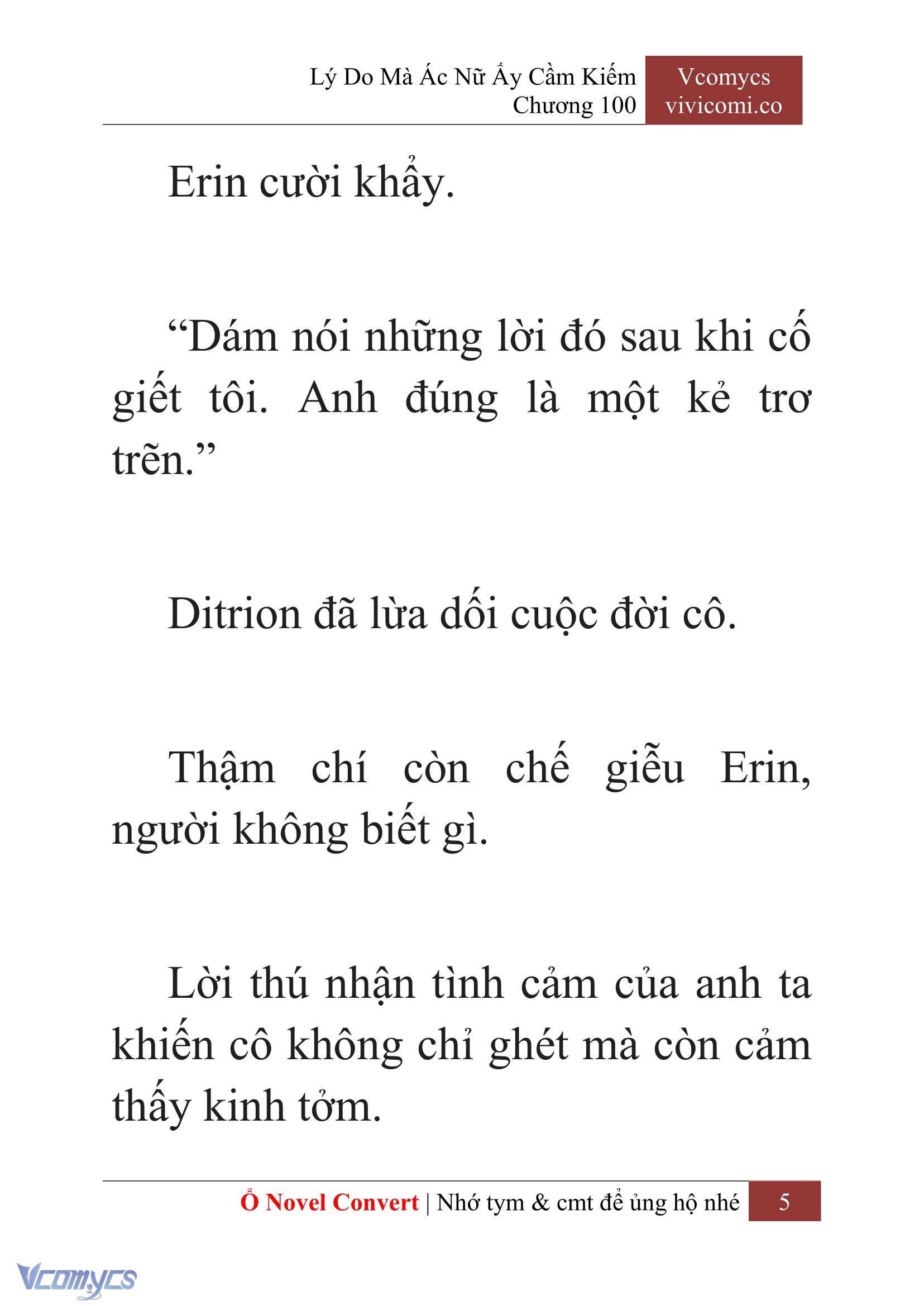 [Novel] Lý Do Mà Ác Nữ Ấy Cầm Kiếm Chapter 100 - Trang 8