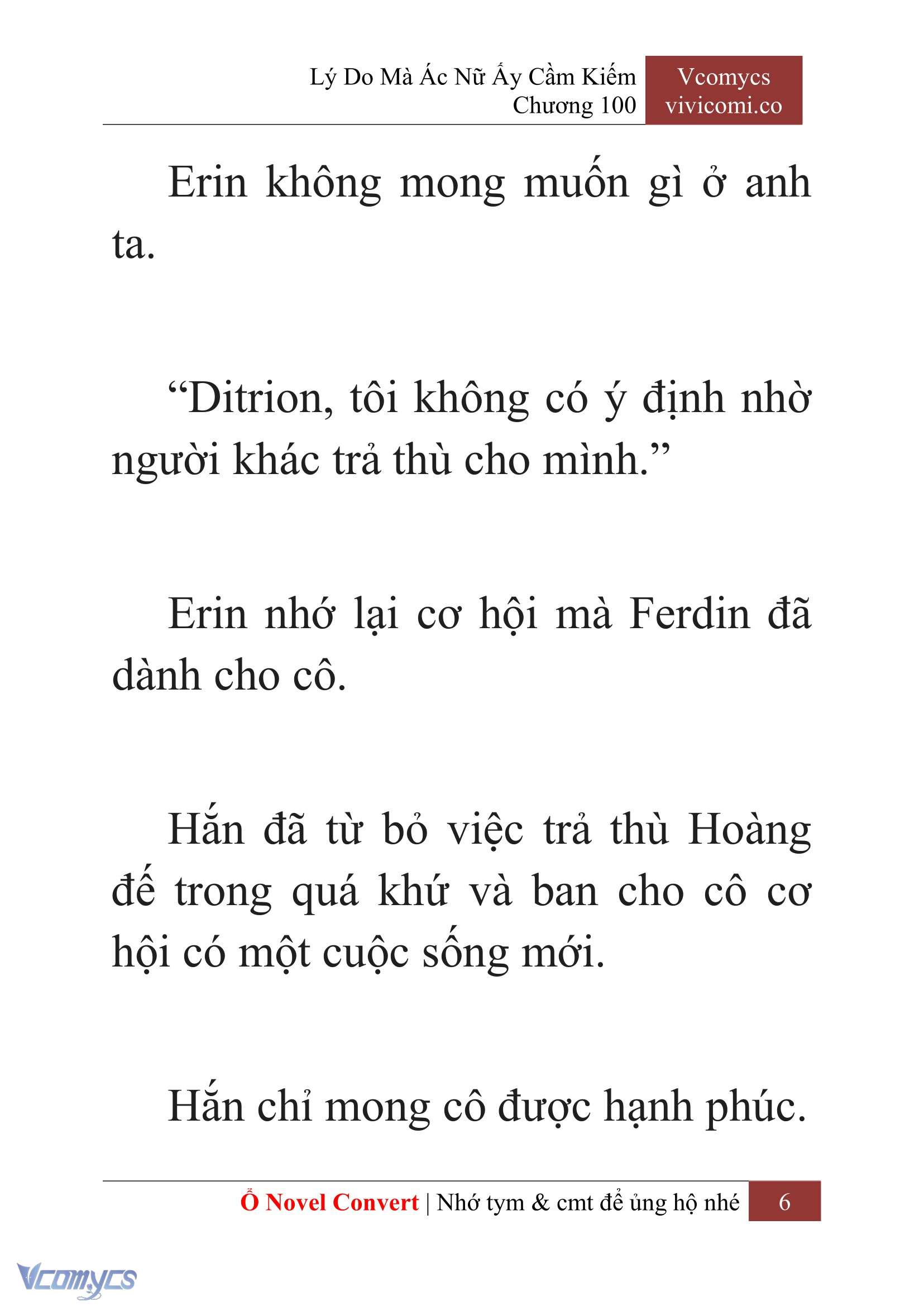[Novel] Lý Do Mà Ác Nữ Ấy Cầm Kiếm Chapter 100 - Trang 9