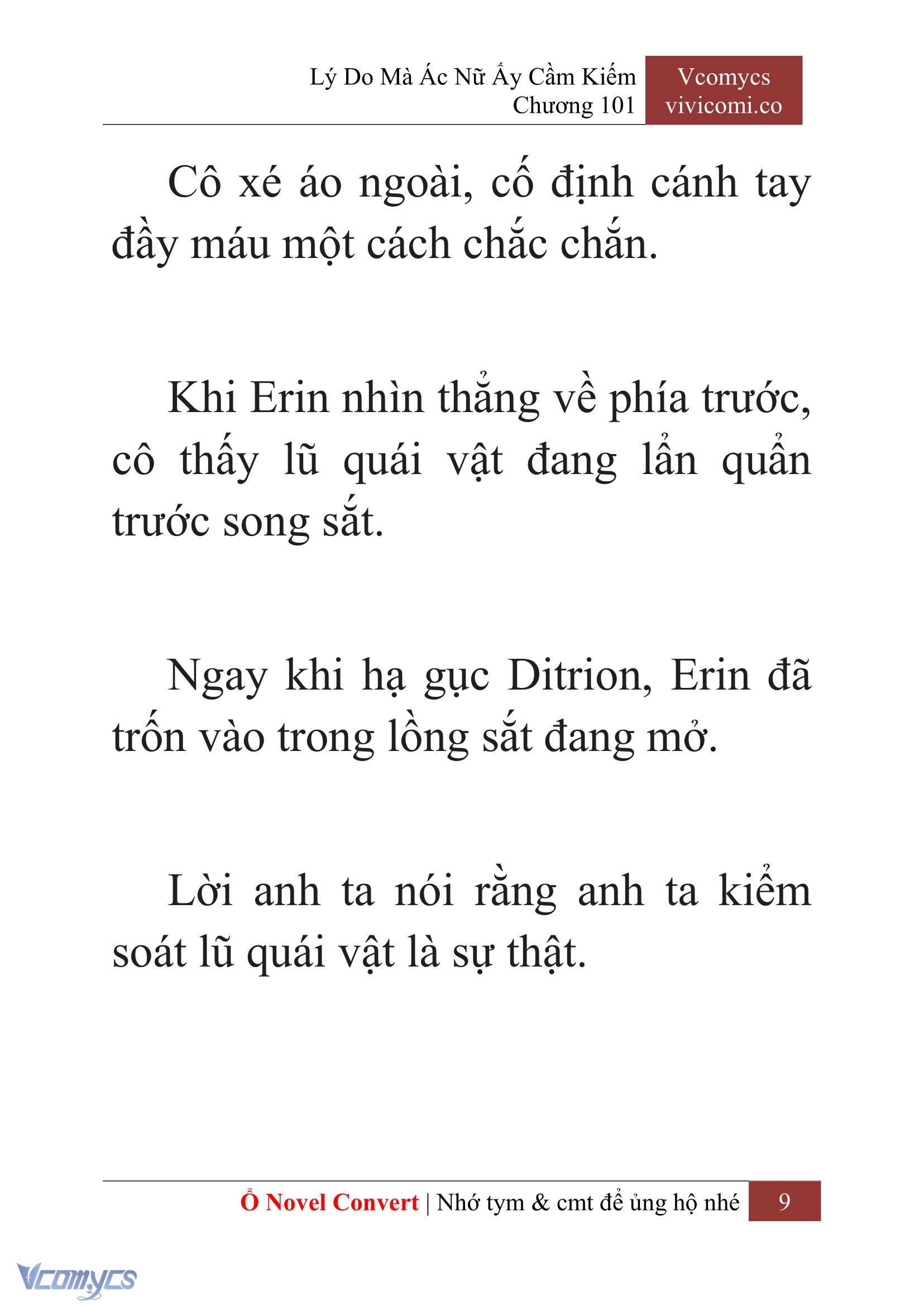 [Novel] Lý Do Mà Ác Nữ Ấy Cầm Kiếm Chapter 101 - Trang 12