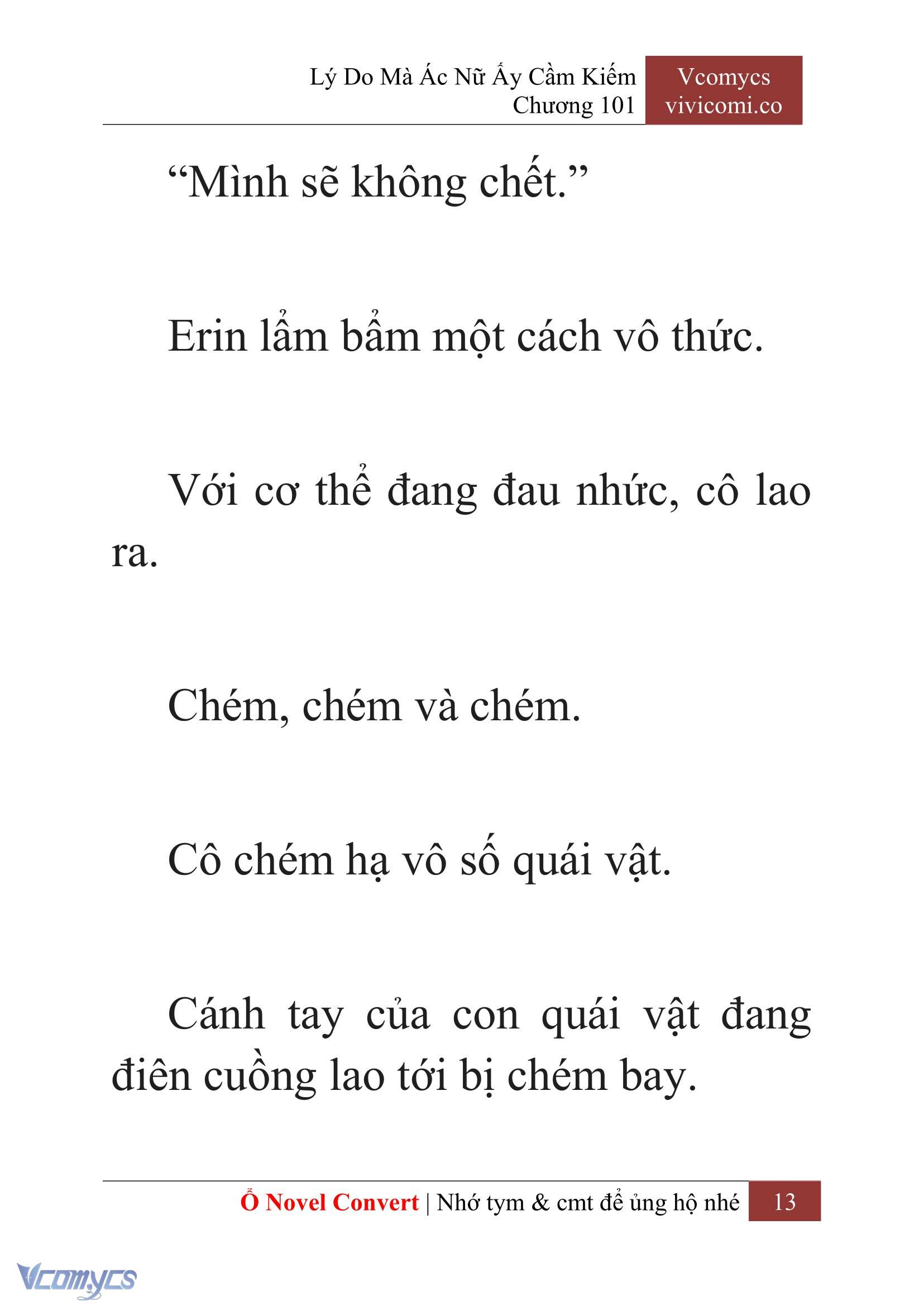 [Novel] Lý Do Mà Ác Nữ Ấy Cầm Kiếm Chapter 101 - Trang 16