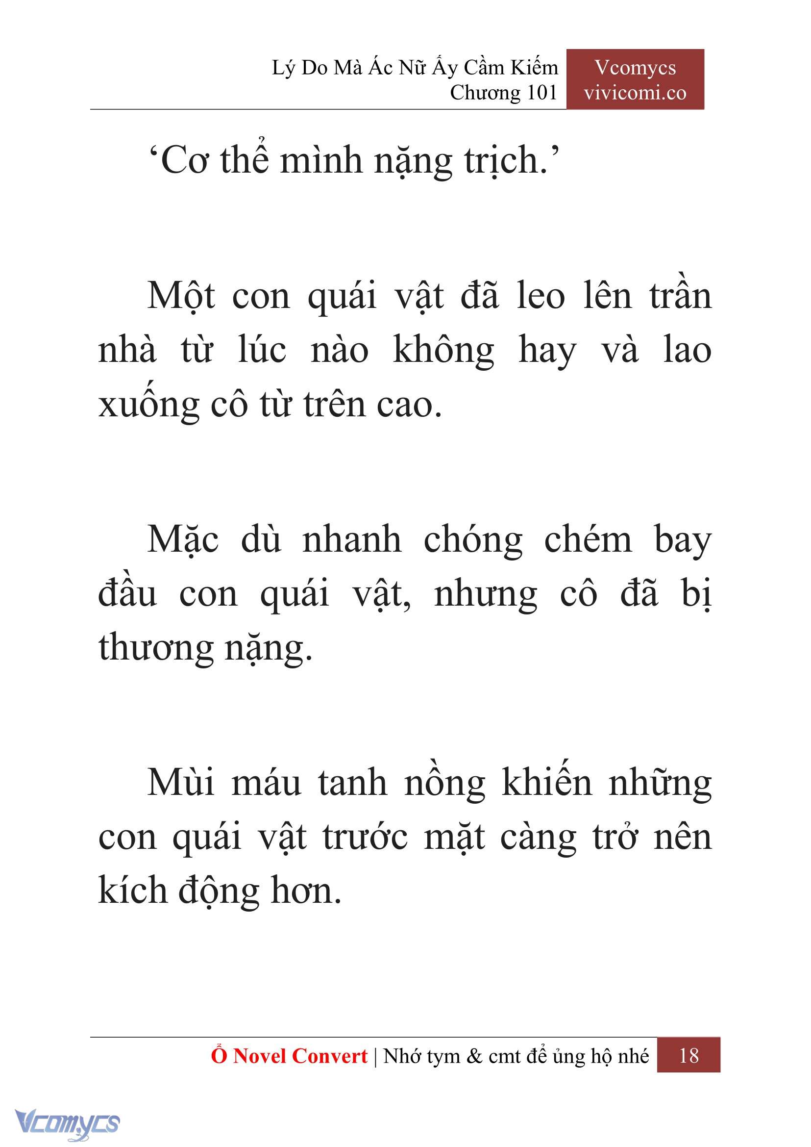 [Novel] Lý Do Mà Ác Nữ Ấy Cầm Kiếm Chapter 101 - Trang 21
