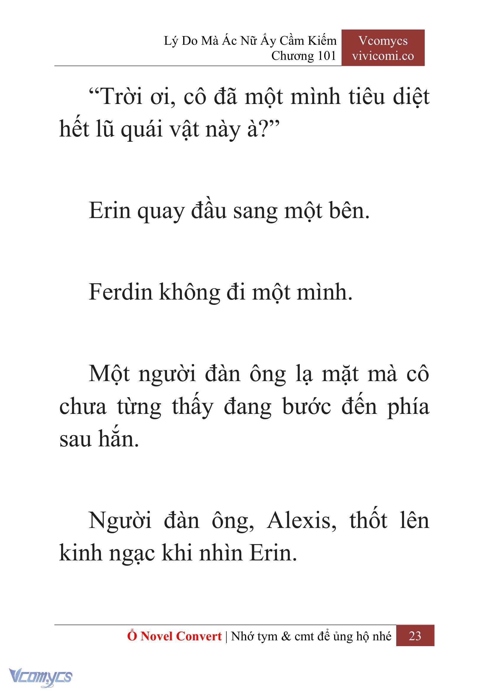[Novel] Lý Do Mà Ác Nữ Ấy Cầm Kiếm Chapter 101 - Trang 26