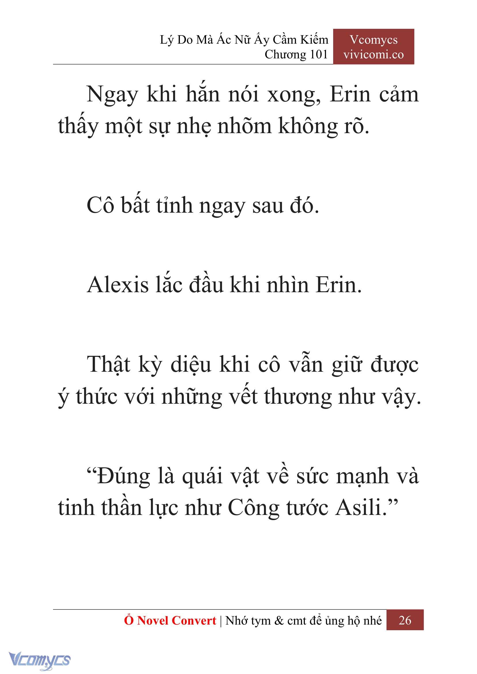 [Novel] Lý Do Mà Ác Nữ Ấy Cầm Kiếm Chapter 101 - Trang 29