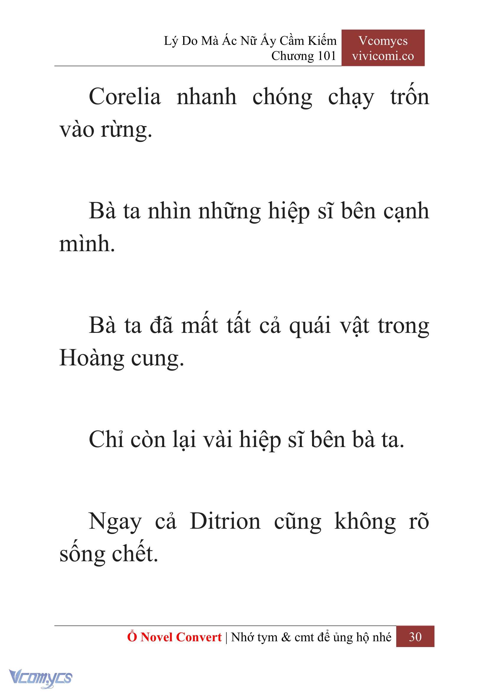 [Novel] Lý Do Mà Ác Nữ Ấy Cầm Kiếm Chapter 101 - Trang 33