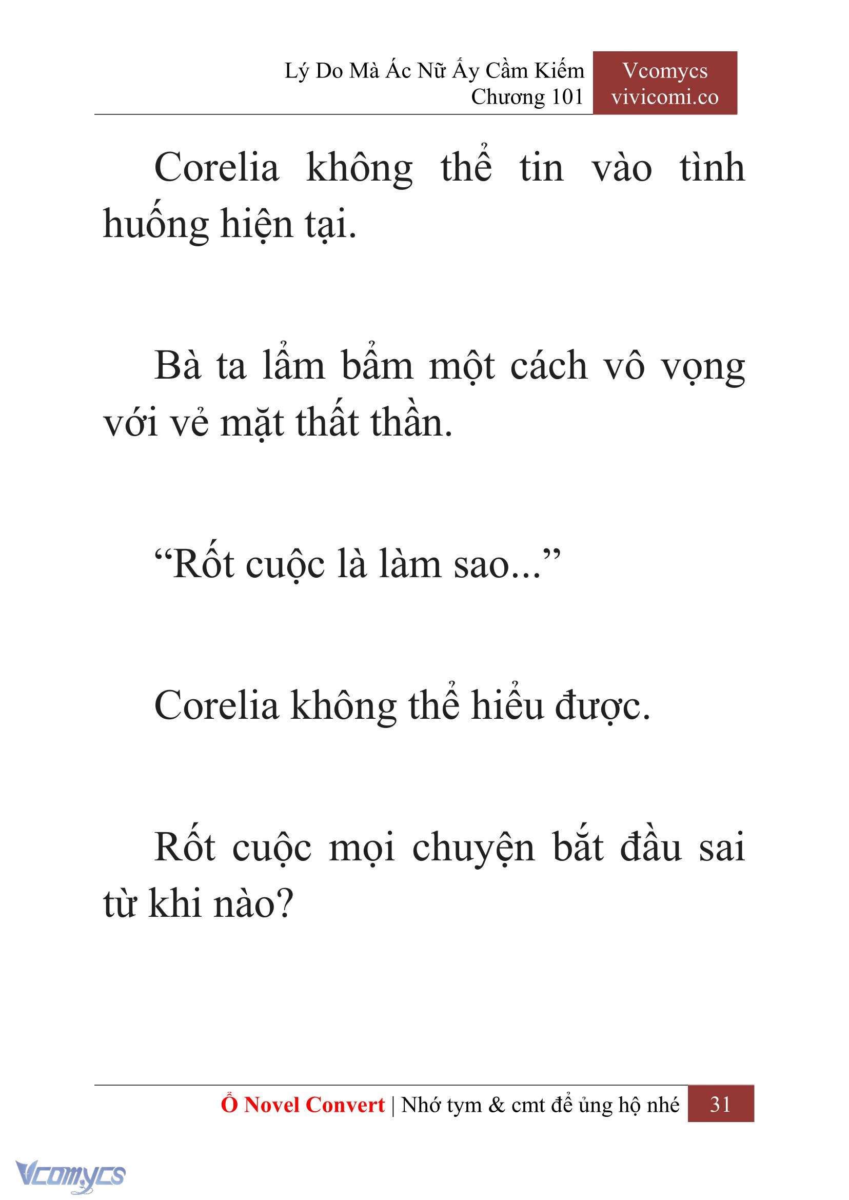 [Novel] Lý Do Mà Ác Nữ Ấy Cầm Kiếm Chapter 101 - Trang 34