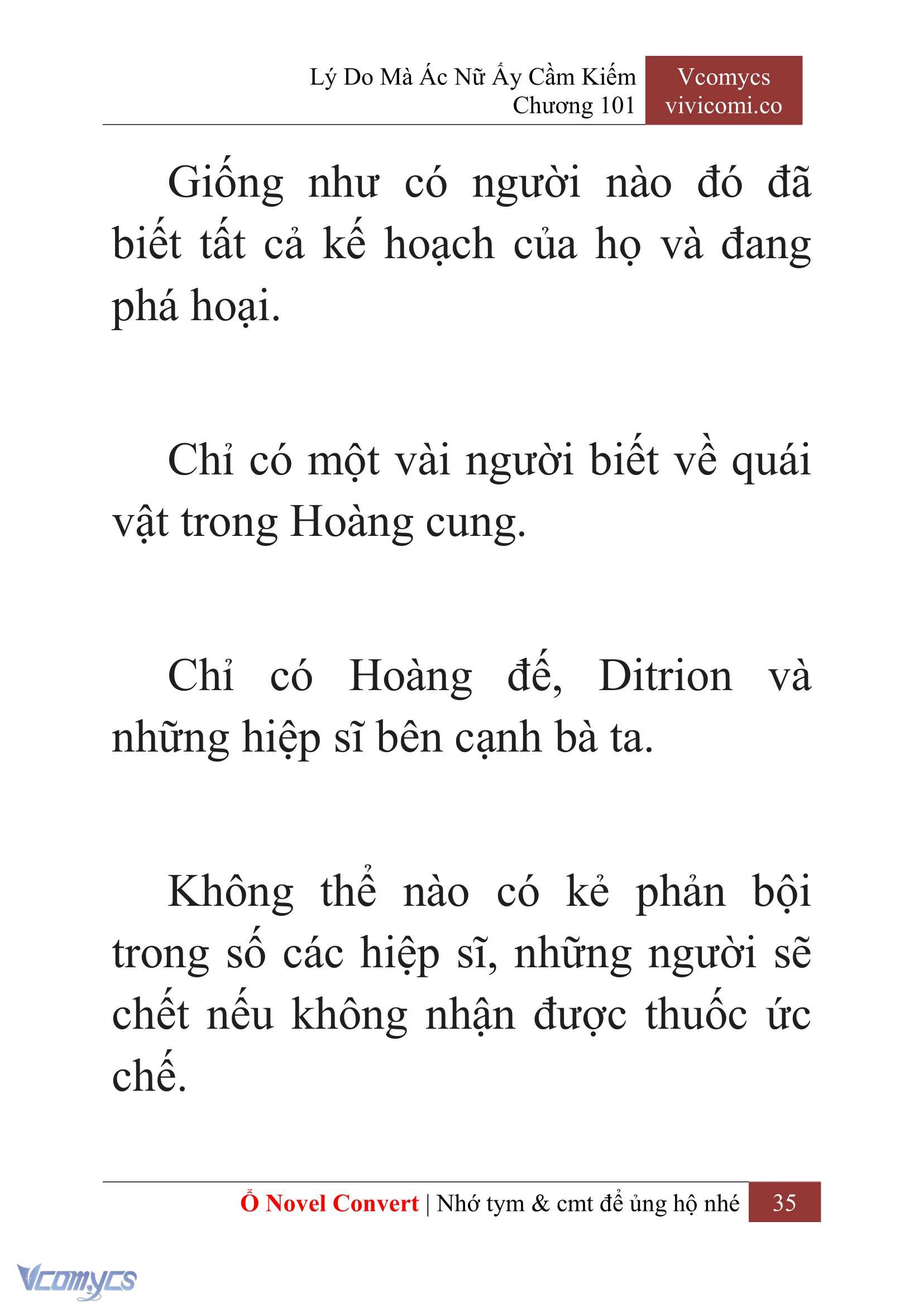 [Novel] Lý Do Mà Ác Nữ Ấy Cầm Kiếm Chapter 101 - Trang 38