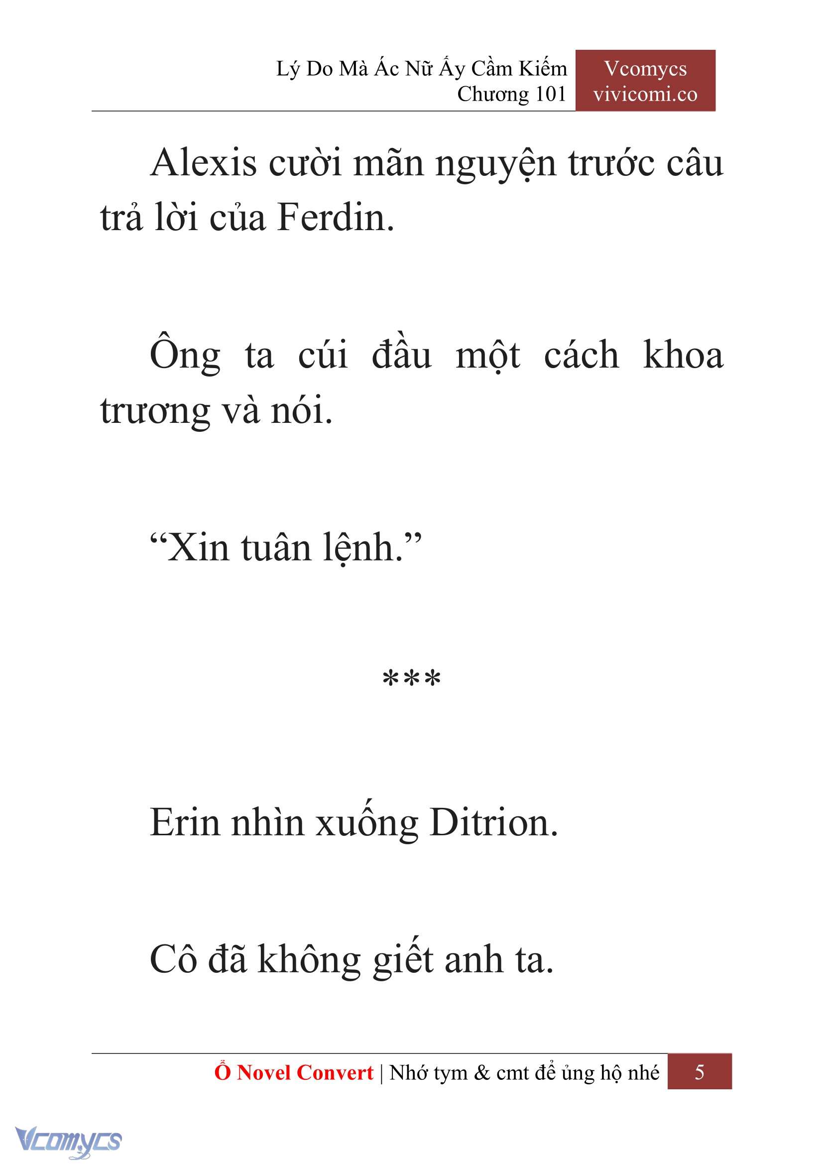 [Novel] Lý Do Mà Ác Nữ Ấy Cầm Kiếm Chapter 101 - Trang 8