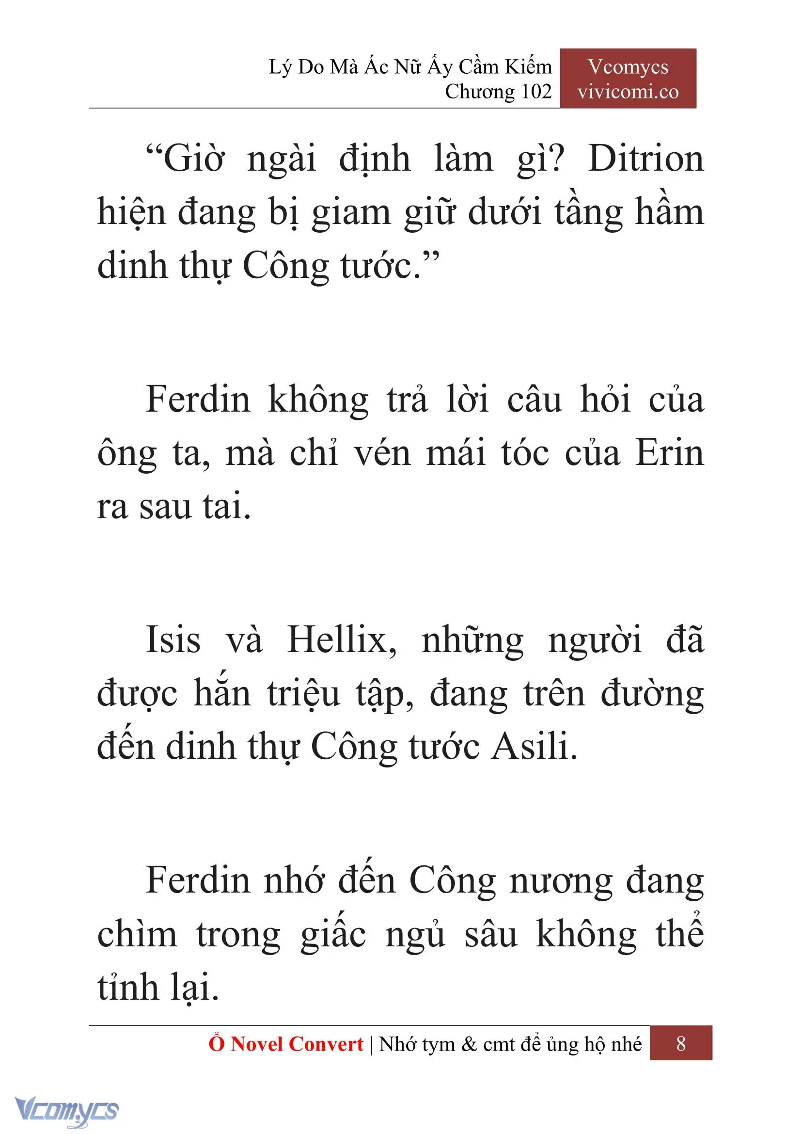 [Novel] Lý Do Mà Ác Nữ Ấy Cầm Kiếm Chapter 102 - Trang 11