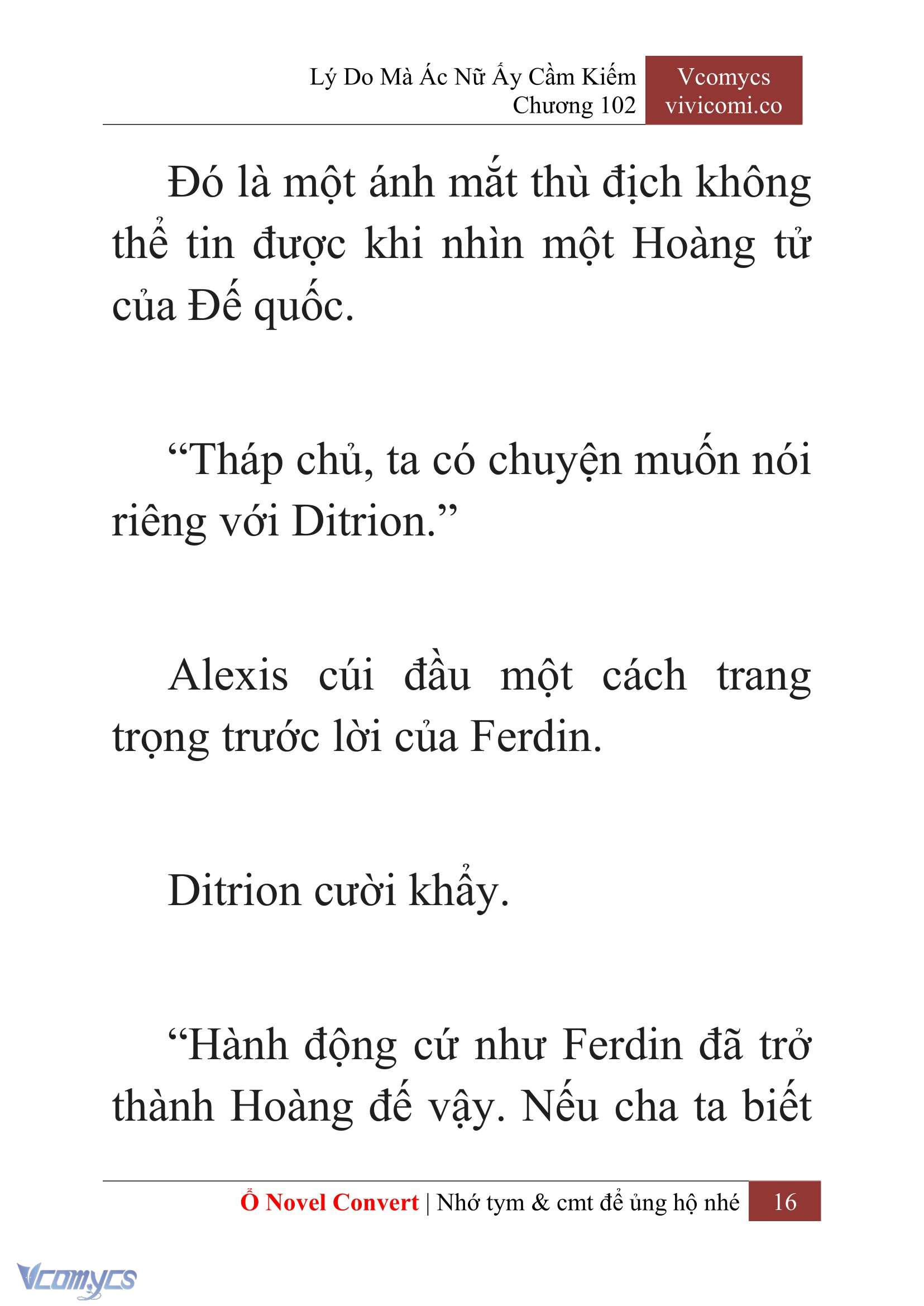 [Novel] Lý Do Mà Ác Nữ Ấy Cầm Kiếm Chapter 102 - Trang 19