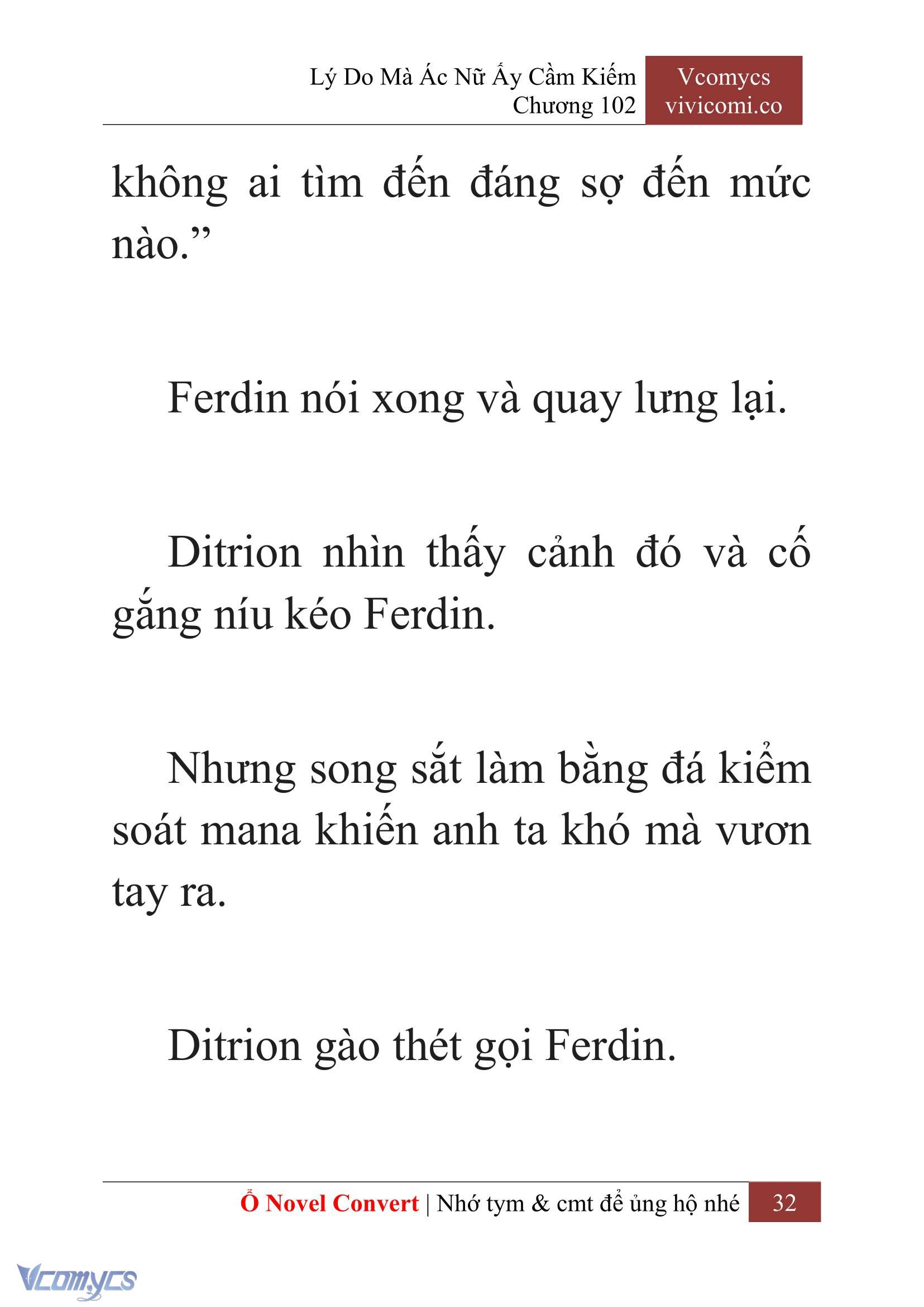 [Novel] Lý Do Mà Ác Nữ Ấy Cầm Kiếm Chapter 102 - Trang 35
