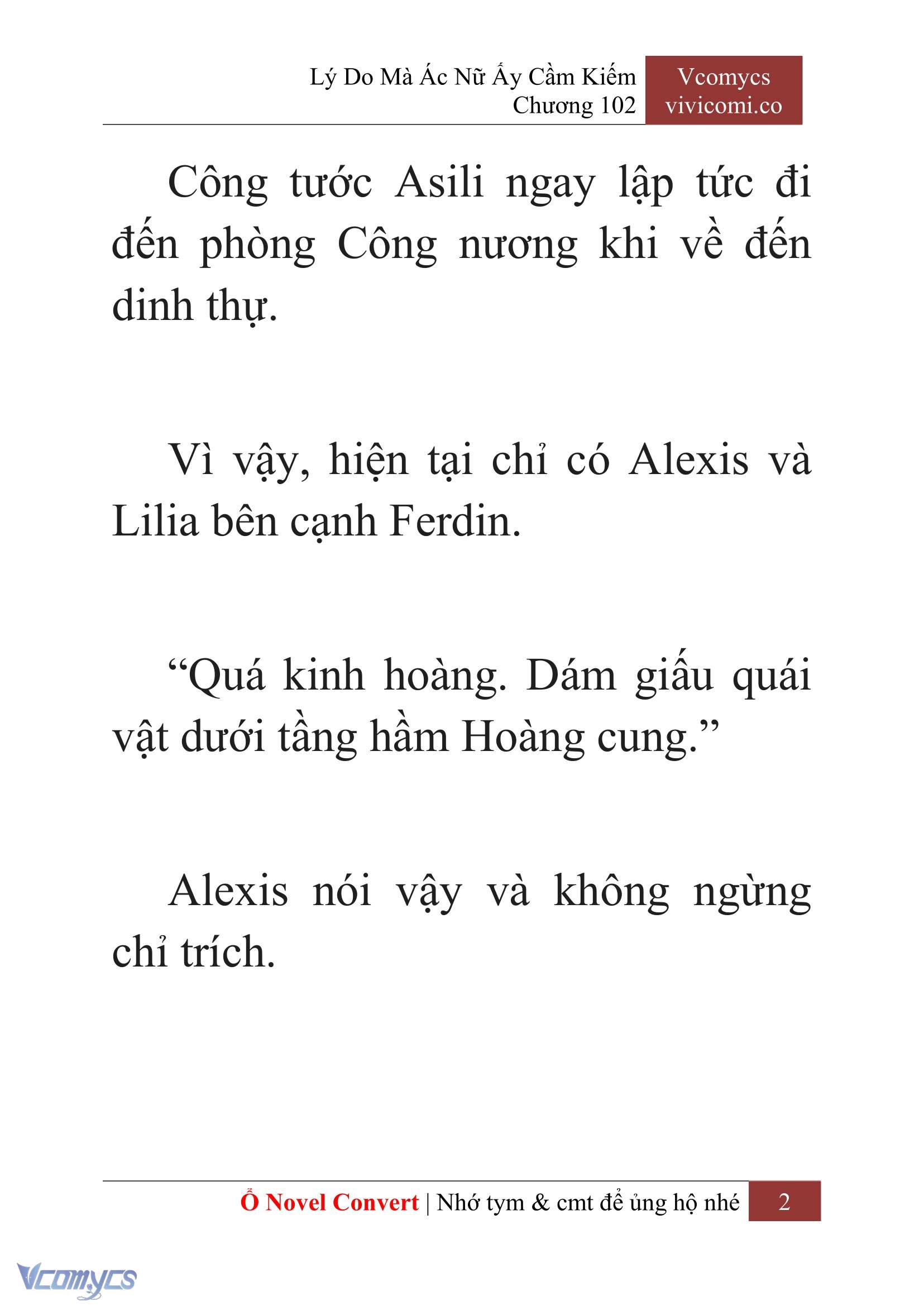 [Novel] Lý Do Mà Ác Nữ Ấy Cầm Kiếm Chapter 102 - Trang 5