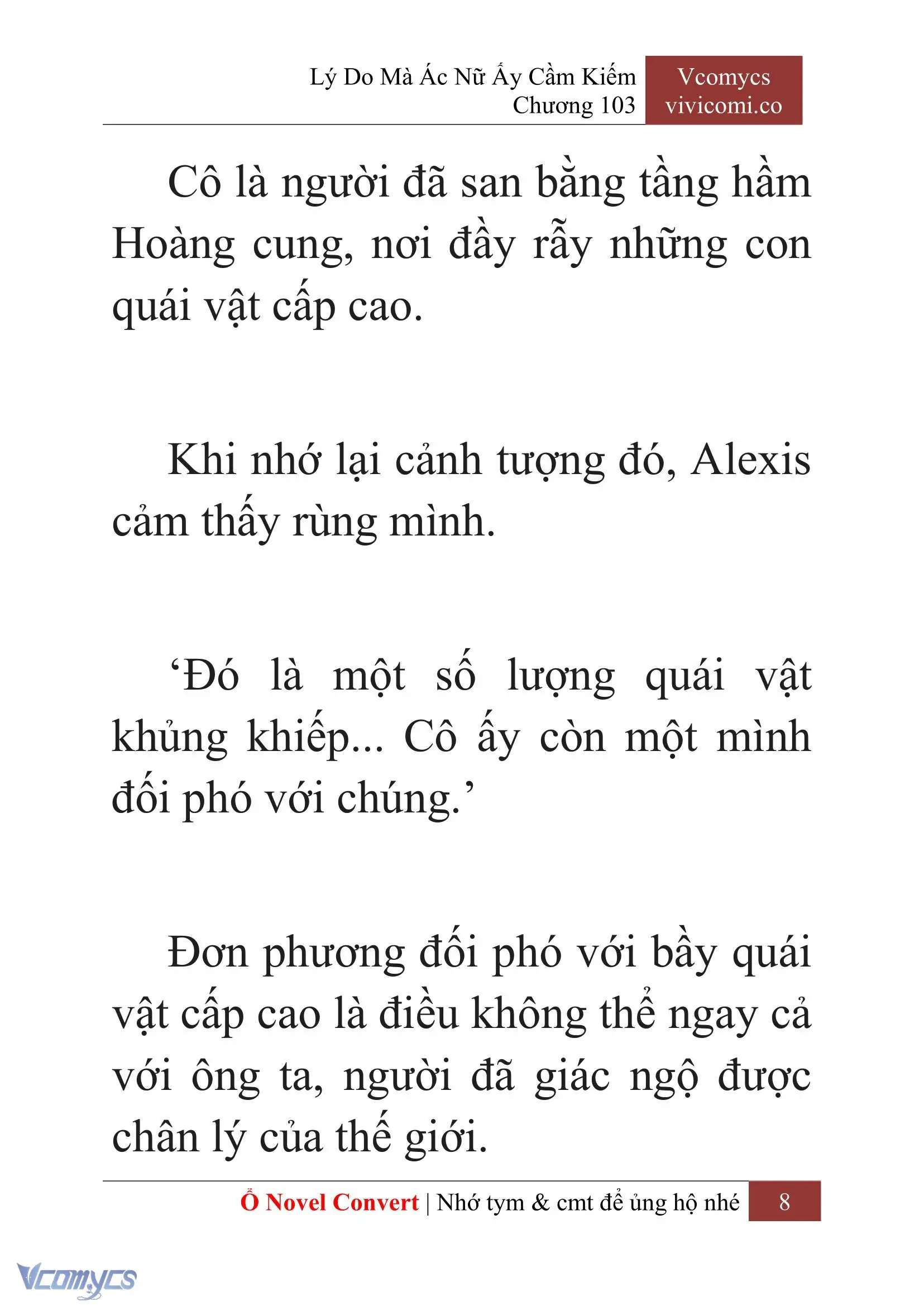 [Novel] Lý Do Mà Ác Nữ Ấy Cầm Kiếm Chapter 103 - Trang 11
