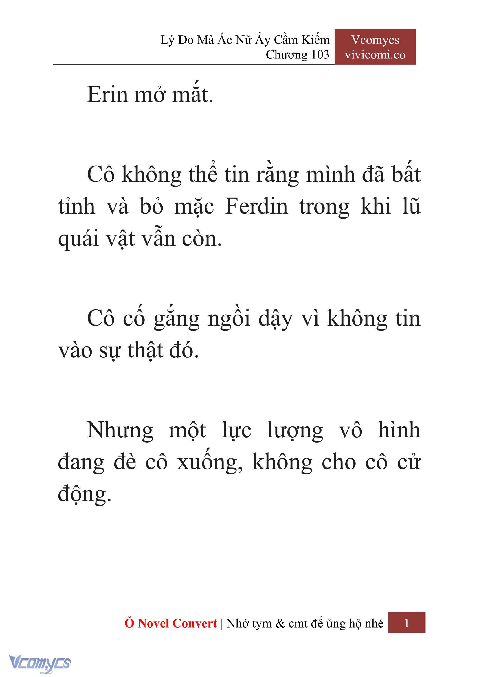 [Novel] Lý Do Mà Ác Nữ Ấy Cầm Kiếm Chapter 103 - Trang 4