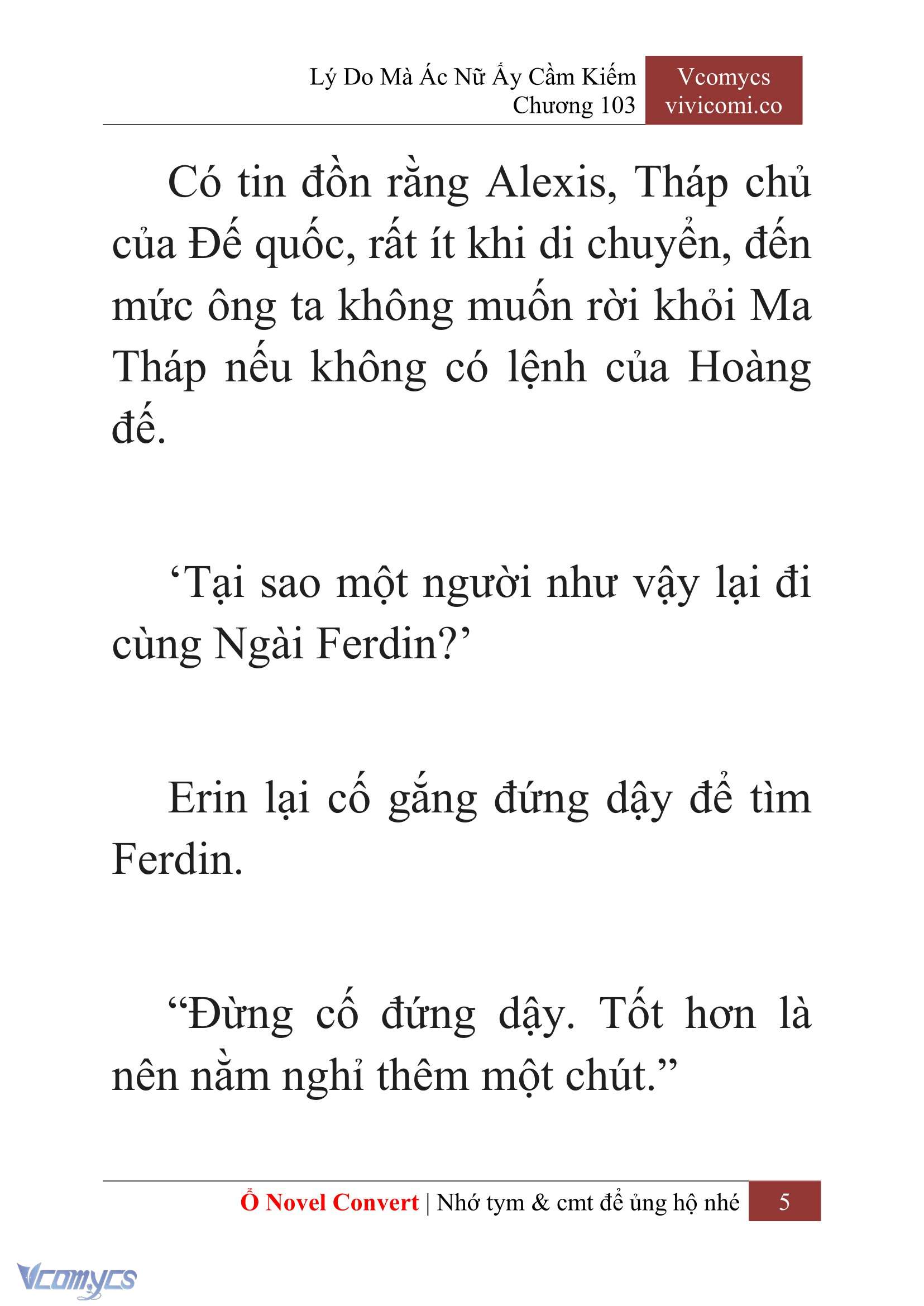 [Novel] Lý Do Mà Ác Nữ Ấy Cầm Kiếm Chapter 103 - Trang 8
