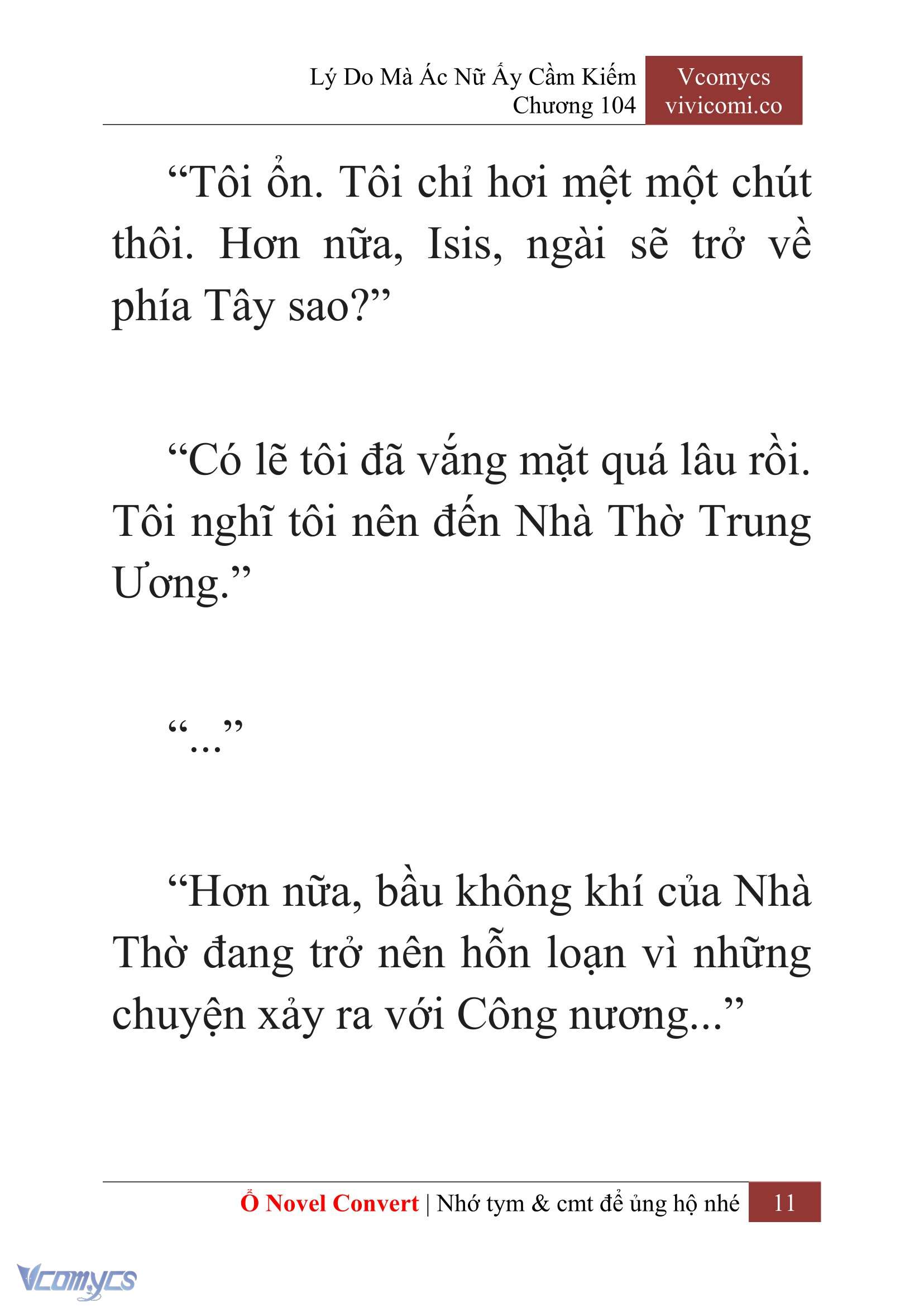 [Novel] Lý Do Mà Ác Nữ Ấy Cầm Kiếm Chapter 104 - Trang 14