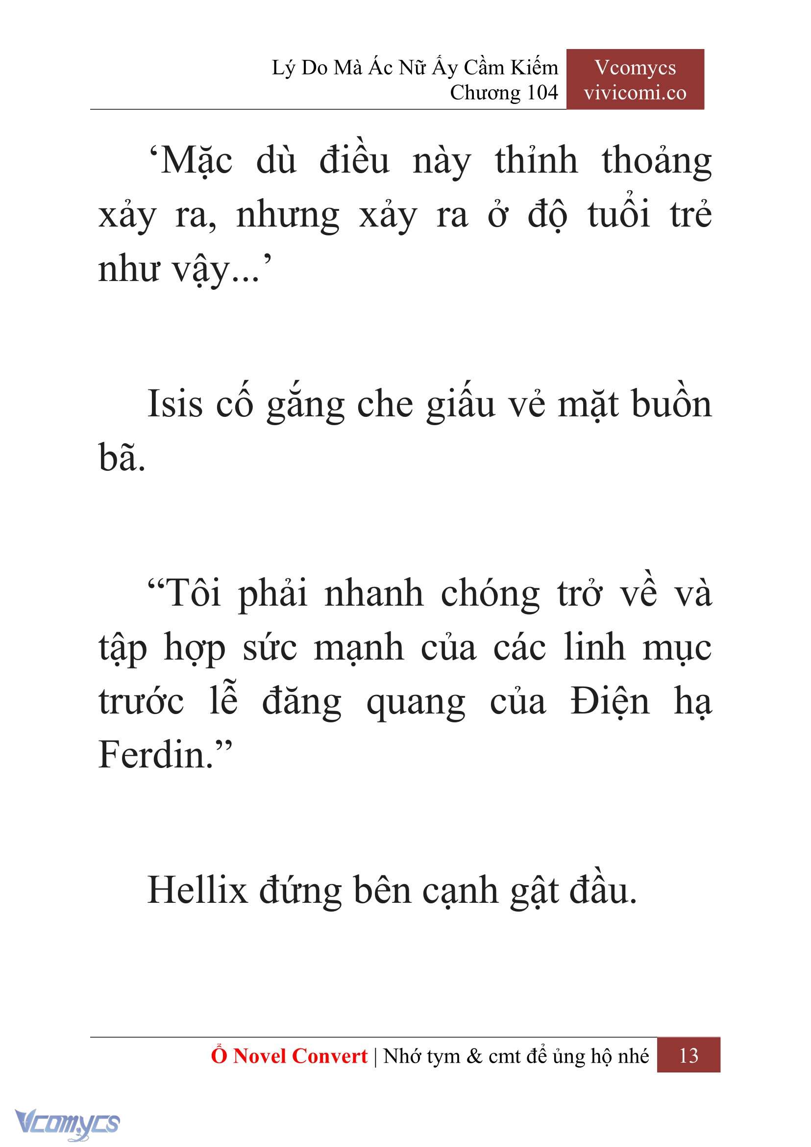 [Novel] Lý Do Mà Ác Nữ Ấy Cầm Kiếm Chapter 104 - Trang 16