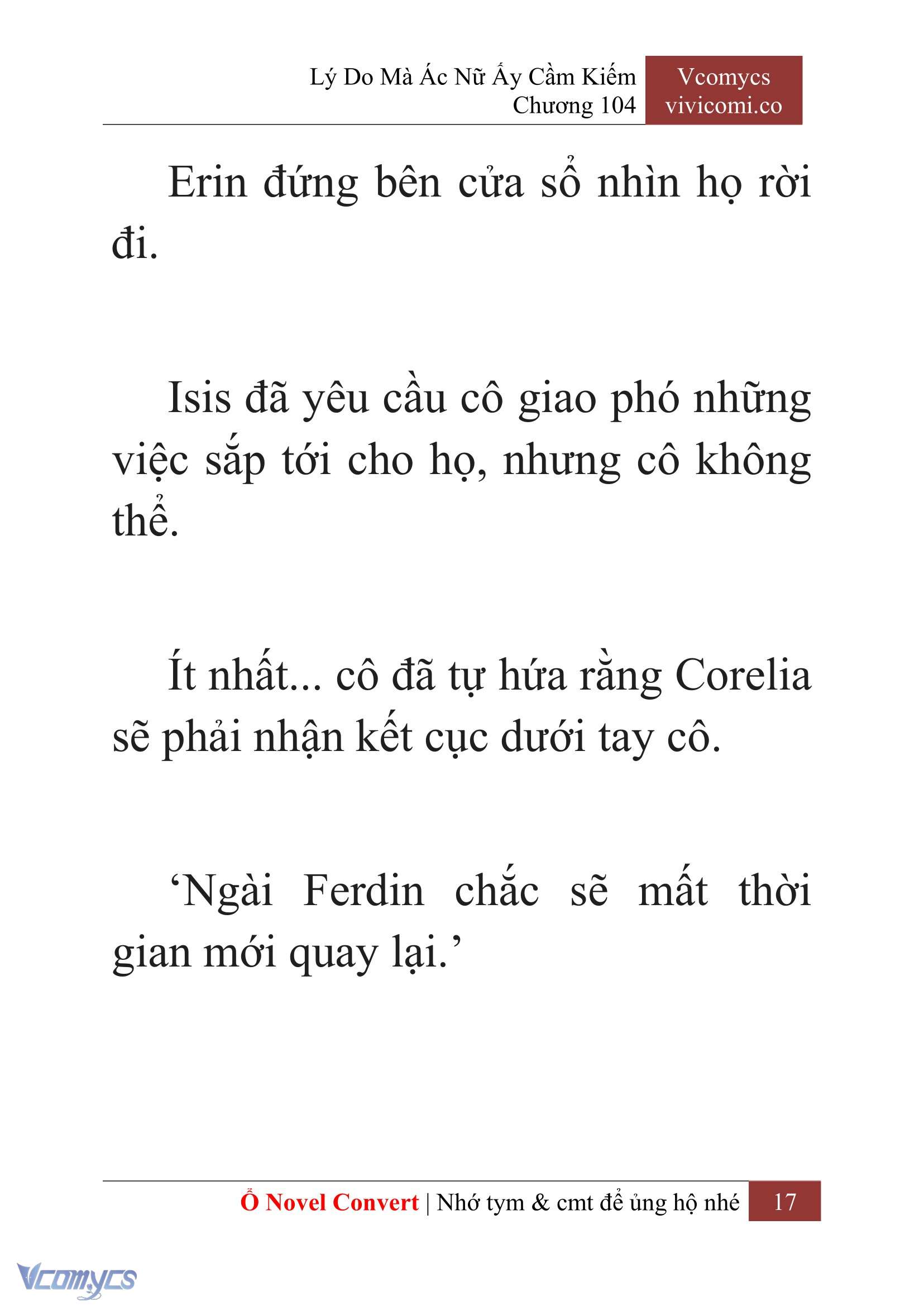 [Novel] Lý Do Mà Ác Nữ Ấy Cầm Kiếm Chapter 104 - Trang 20