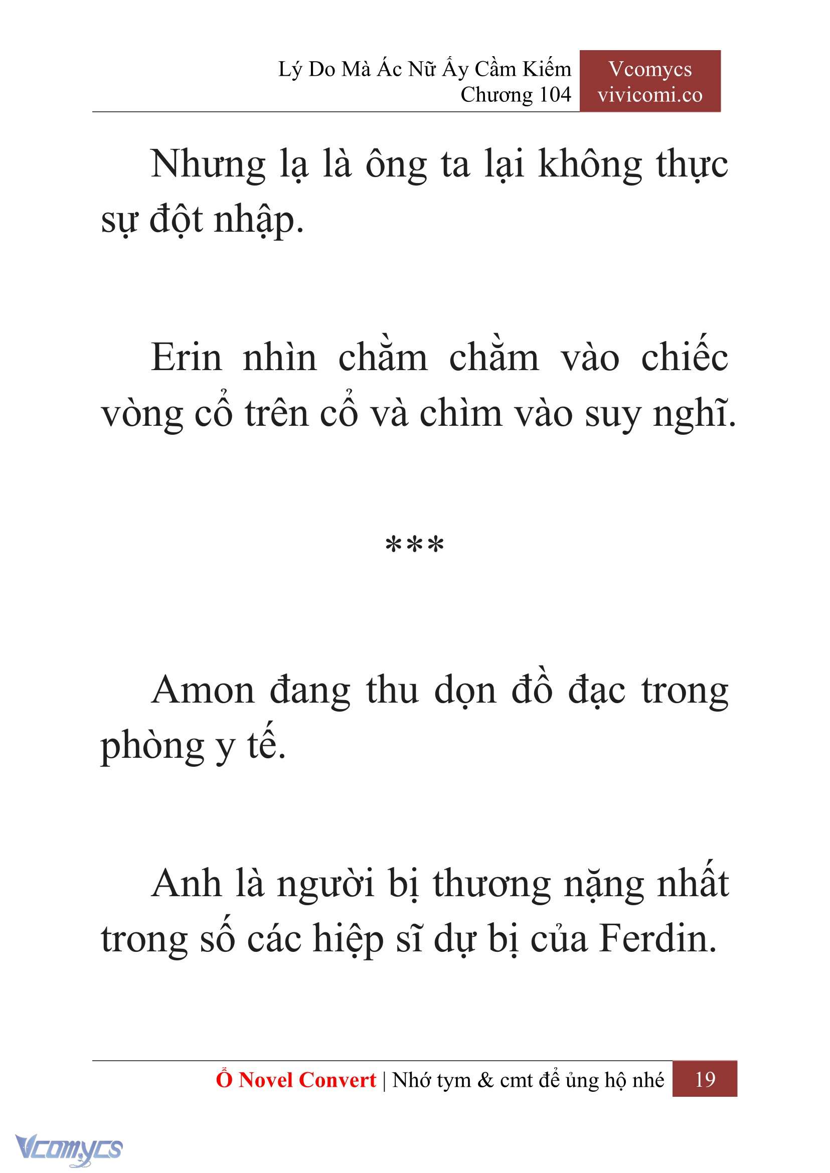 [Novel] Lý Do Mà Ác Nữ Ấy Cầm Kiếm Chapter 104 - Trang 22