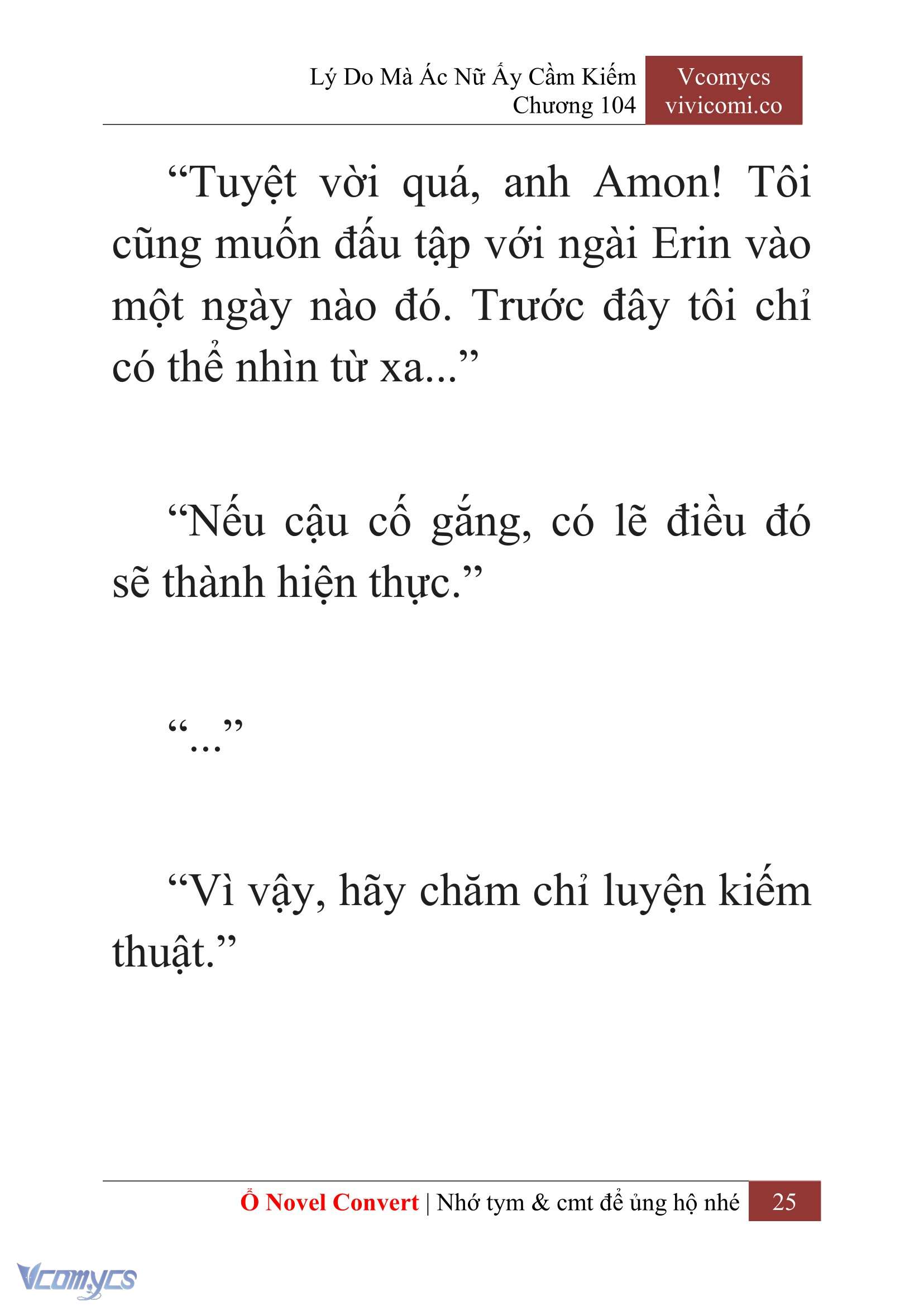 [Novel] Lý Do Mà Ác Nữ Ấy Cầm Kiếm Chapter 104 - Trang 28