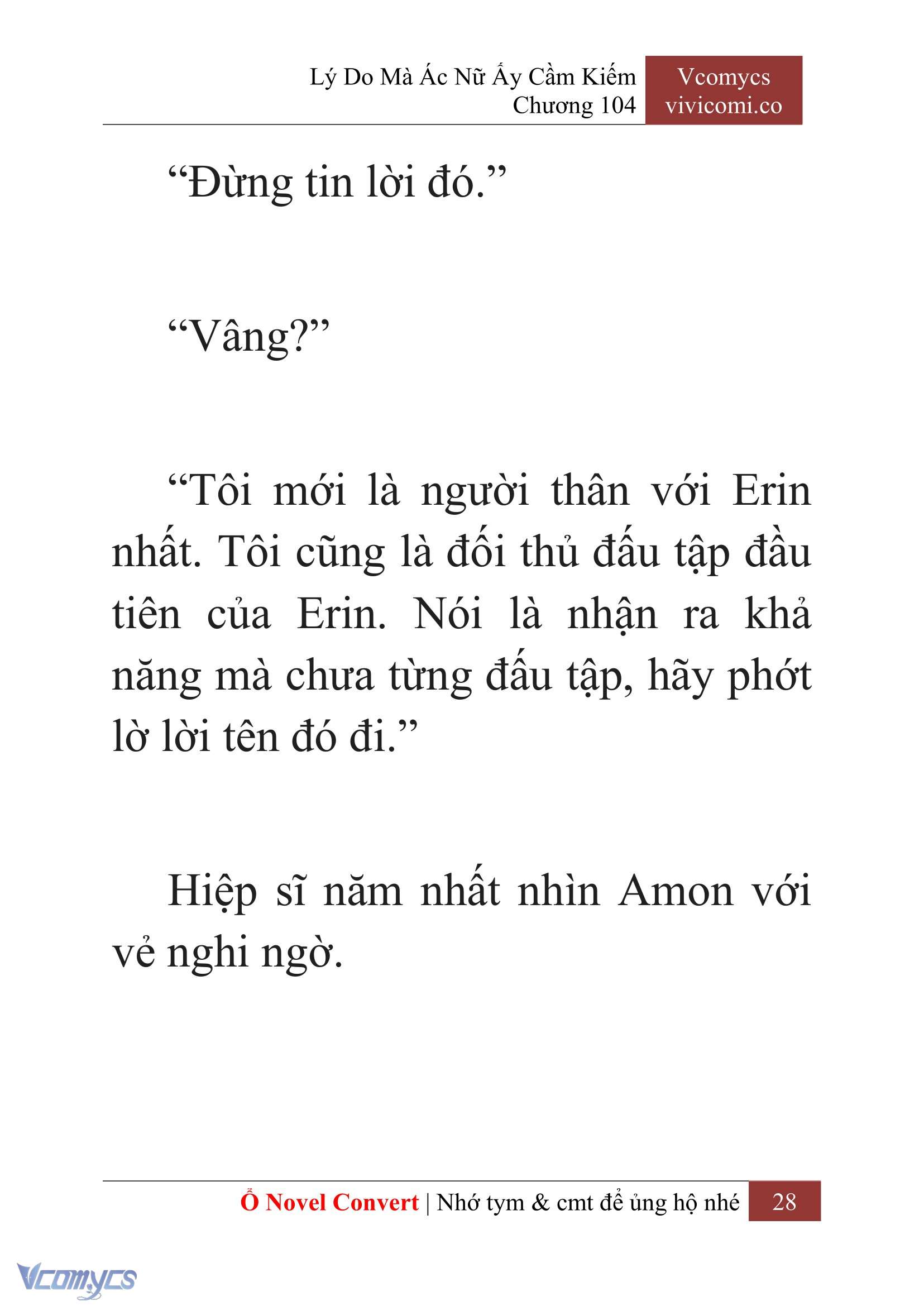 [Novel] Lý Do Mà Ác Nữ Ấy Cầm Kiếm Chapter 104 - Trang 31