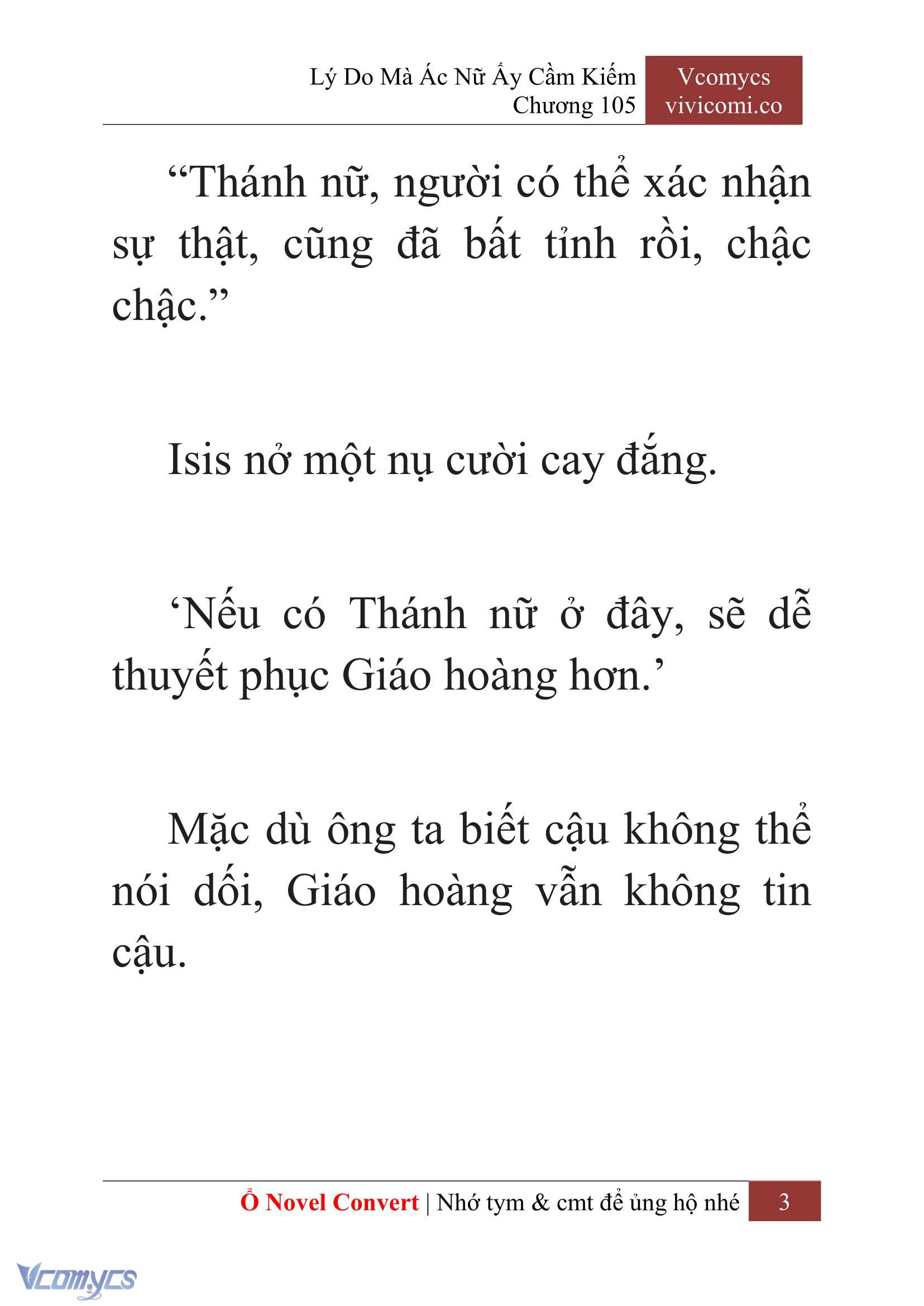 [Novel] Lý Do Mà Ác Nữ Ấy Cầm Kiếm Chapter 105 - Trang 6