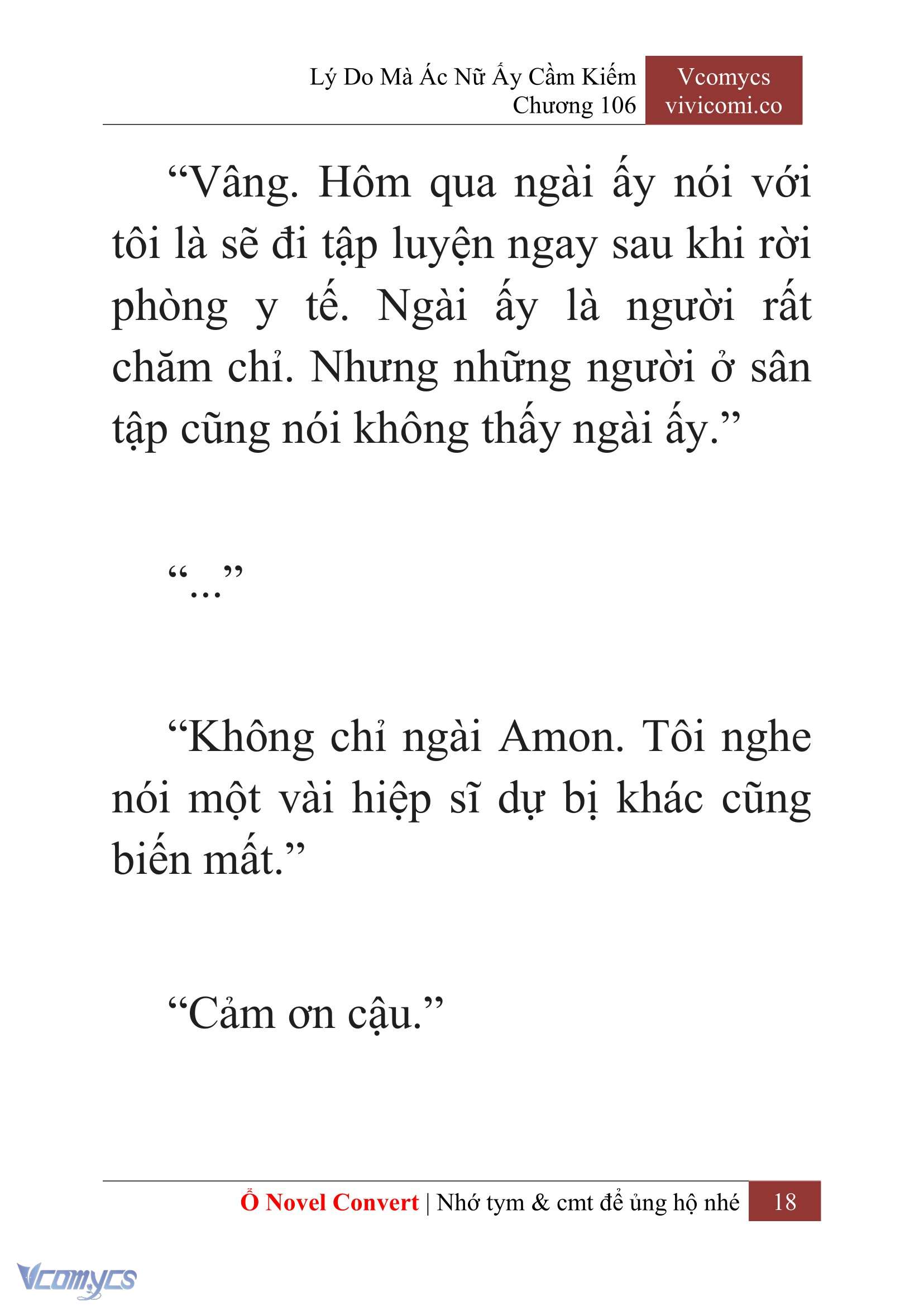 [Novel] Lý Do Mà Ác Nữ Ấy Cầm Kiếm Chapter 106 - Trang 21