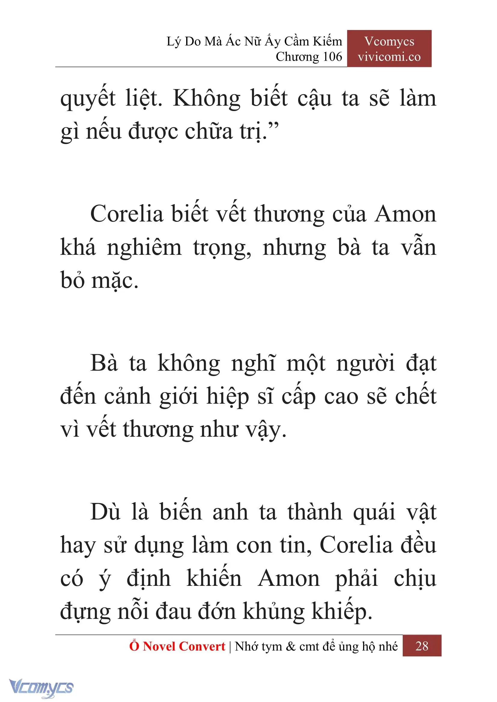 [Novel] Lý Do Mà Ác Nữ Ấy Cầm Kiếm Chapter 106 - Trang 31