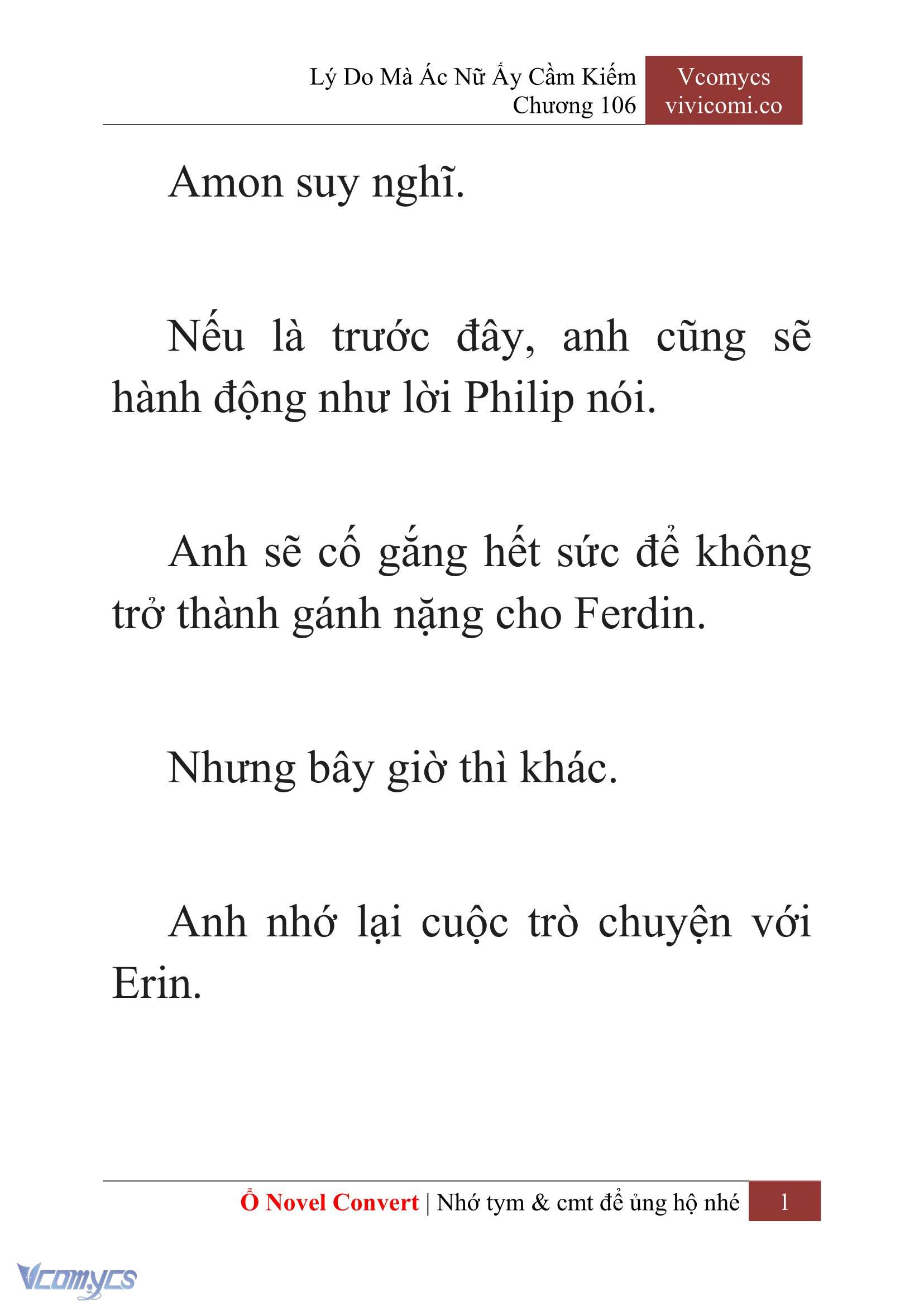 [Novel] Lý Do Mà Ác Nữ Ấy Cầm Kiếm Chapter 106 - Trang 4