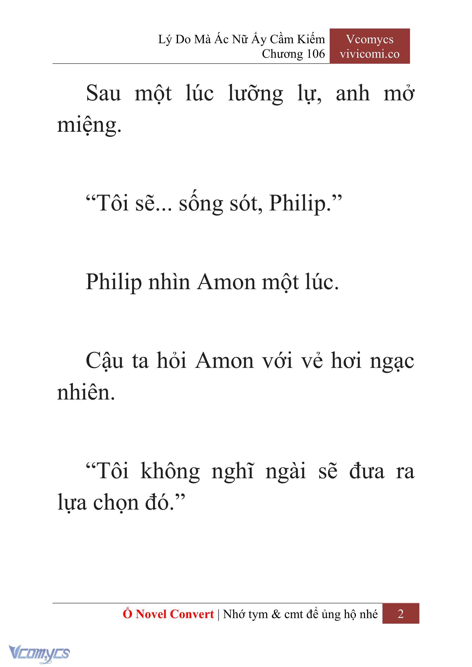 [Novel] Lý Do Mà Ác Nữ Ấy Cầm Kiếm Chapter 106 - Trang 5
