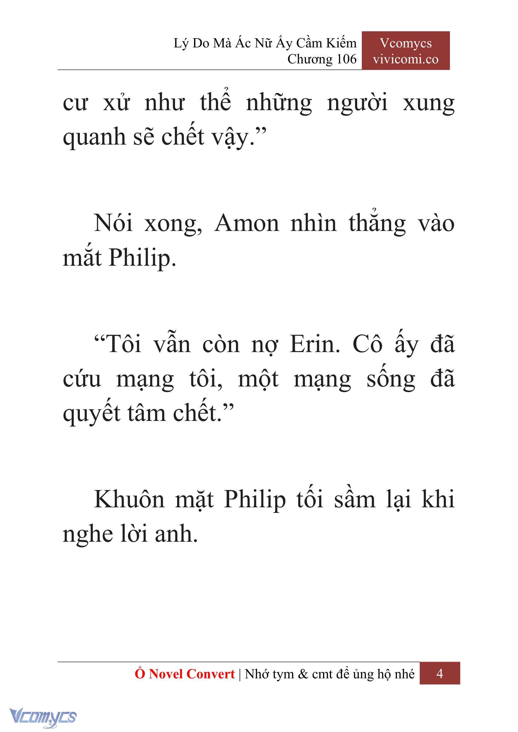 [Novel] Lý Do Mà Ác Nữ Ấy Cầm Kiếm Chapter 106 - Trang 7
