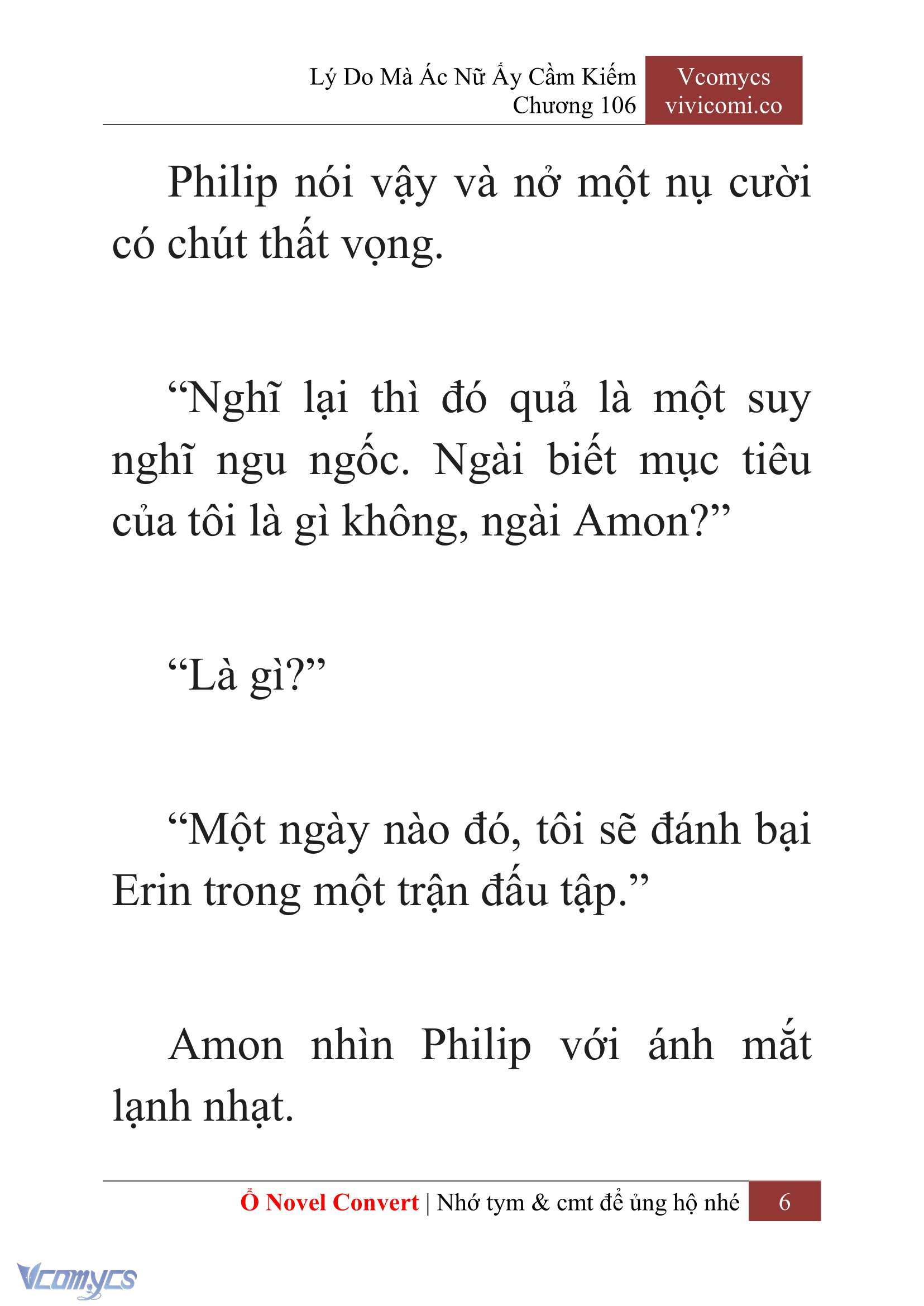 [Novel] Lý Do Mà Ác Nữ Ấy Cầm Kiếm Chapter 106 - Trang 9