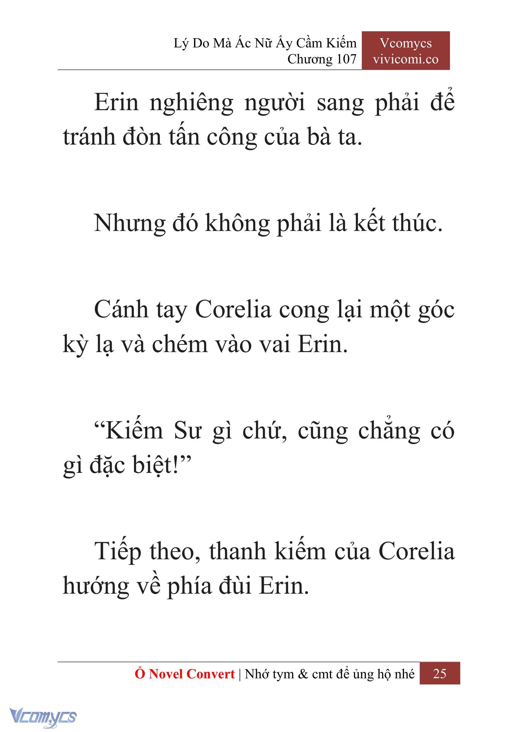[Novel] Lý Do Mà Ác Nữ Ấy Cầm Kiếm Chapter 107 - Trang 28