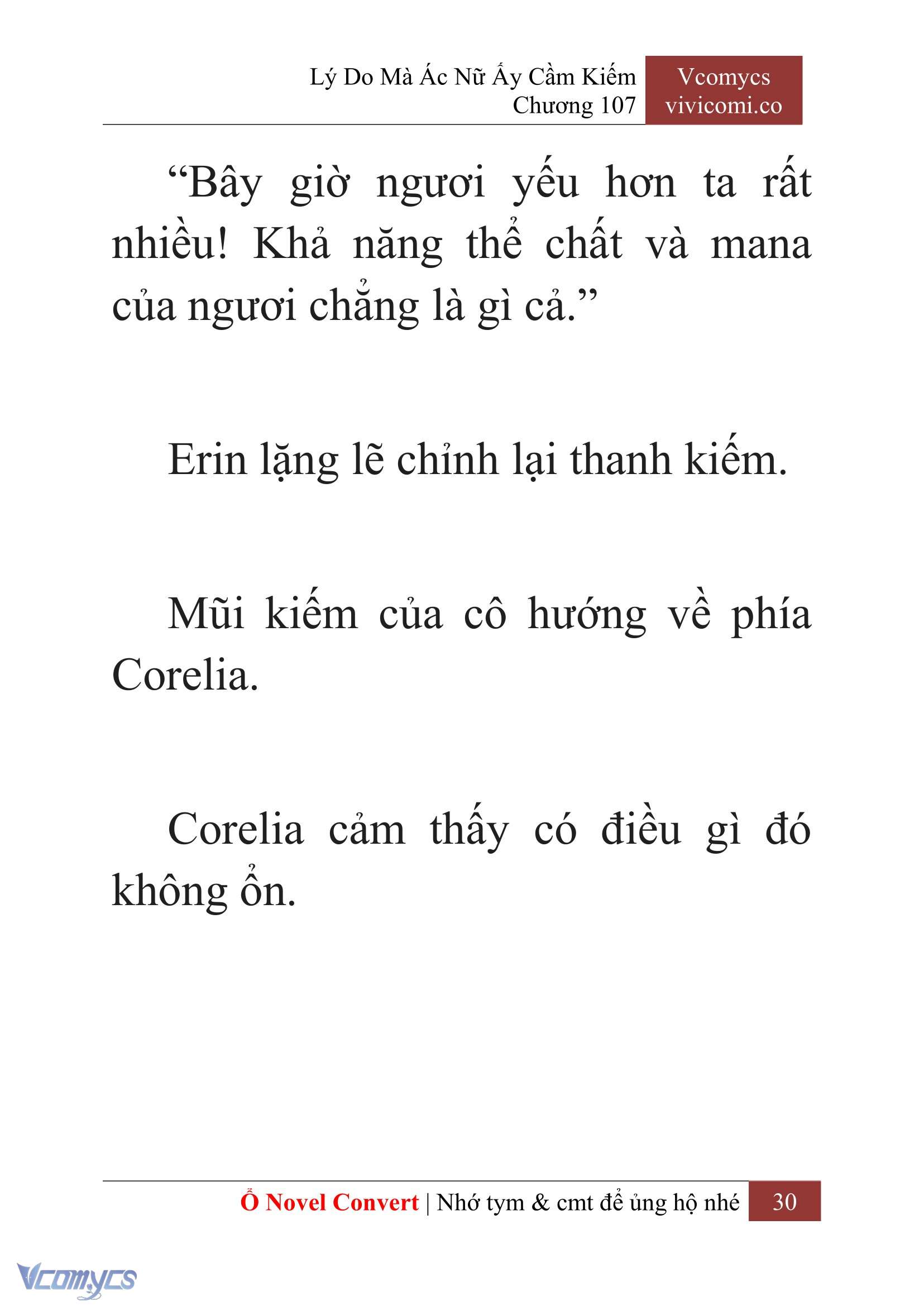[Novel] Lý Do Mà Ác Nữ Ấy Cầm Kiếm Chapter 107 - Trang 33