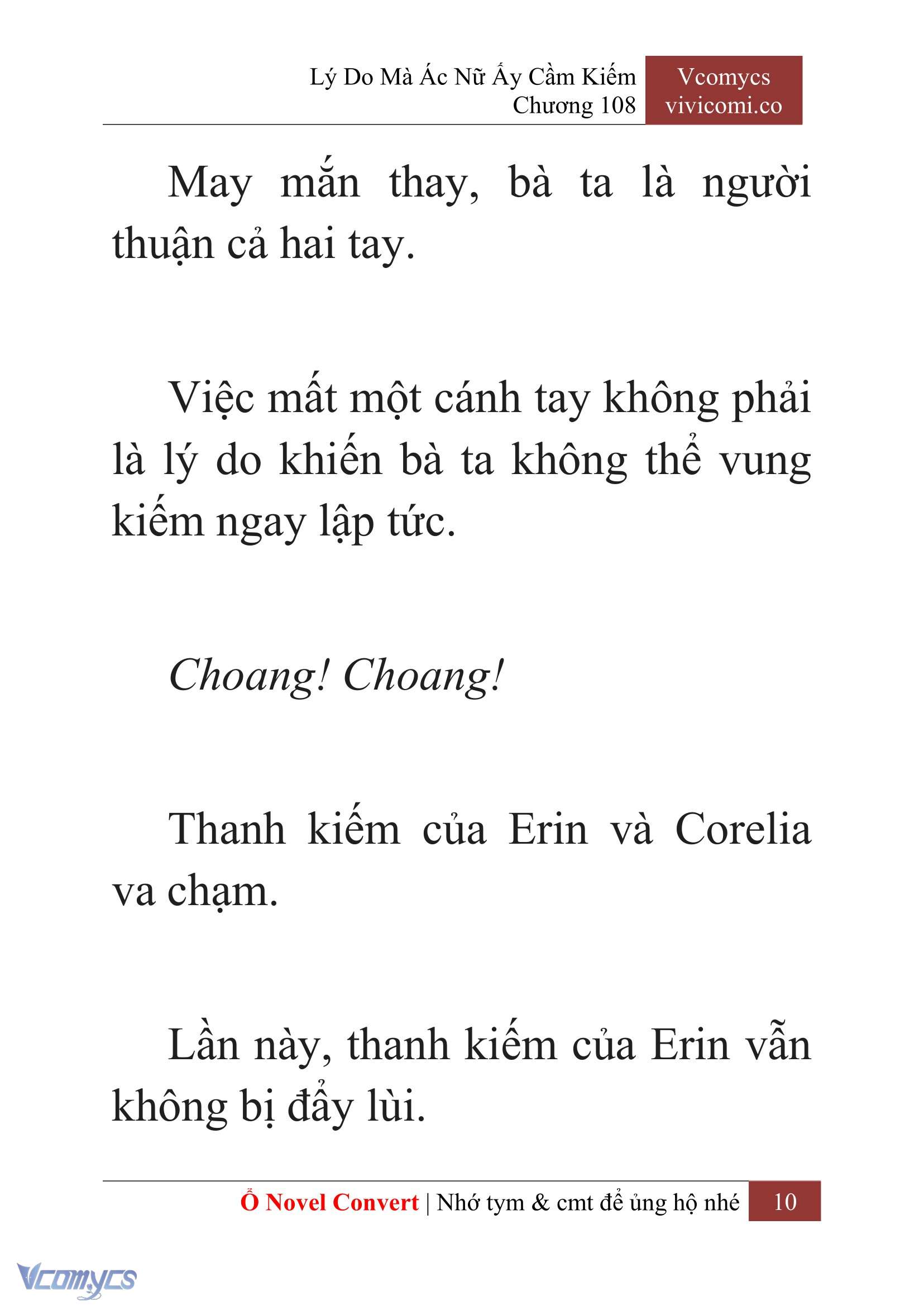 [Novel] Lý Do Mà Ác Nữ Ấy Cầm Kiếm Chapter 108 - Trang 13